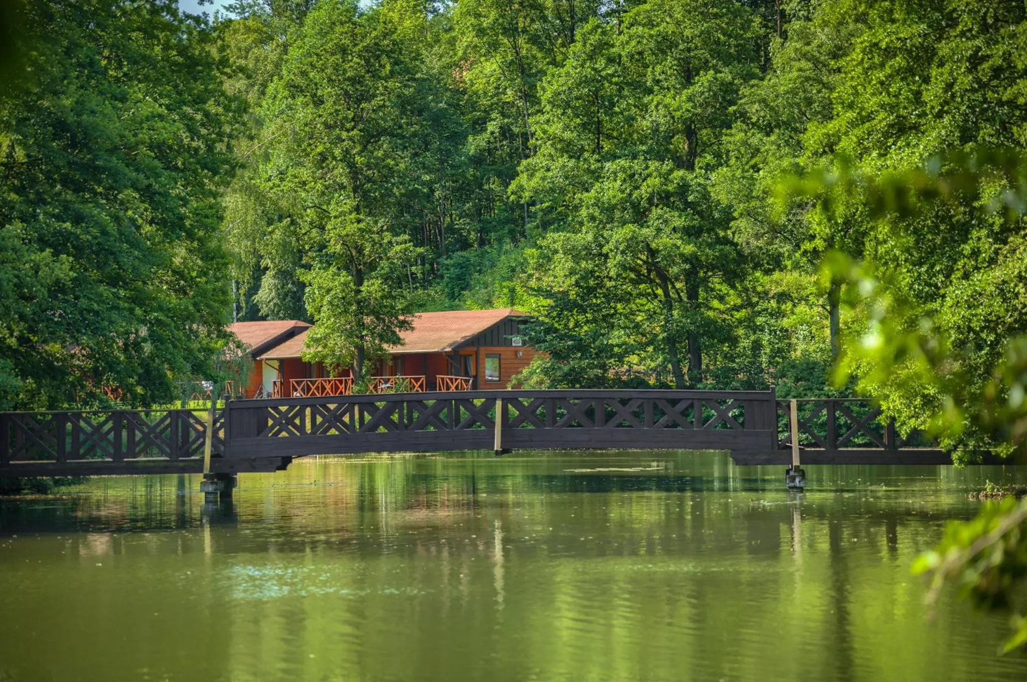 Property building in Hotel Dworek Wapionka