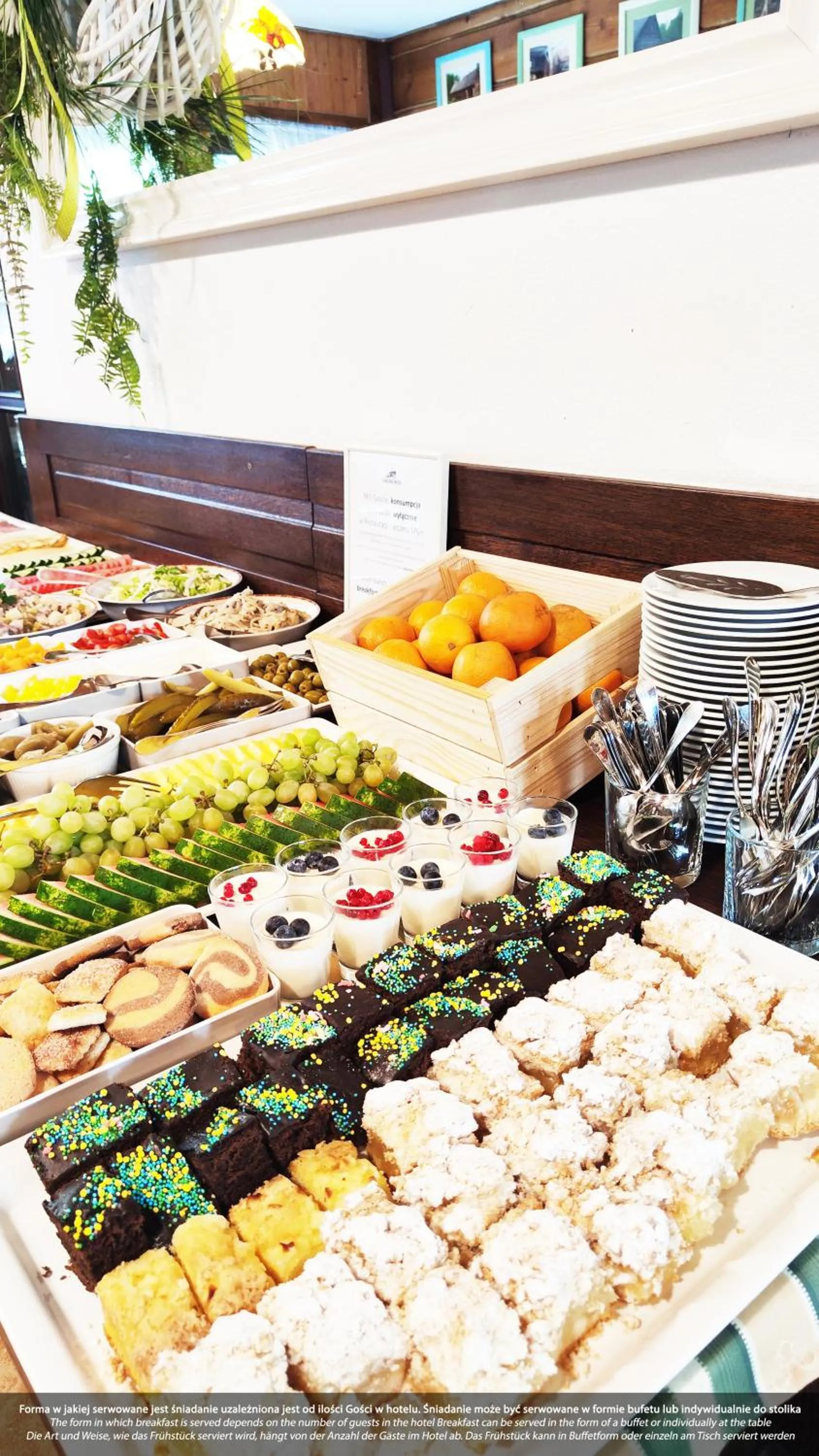 Breakfast in Hotel Dworek Wapionka