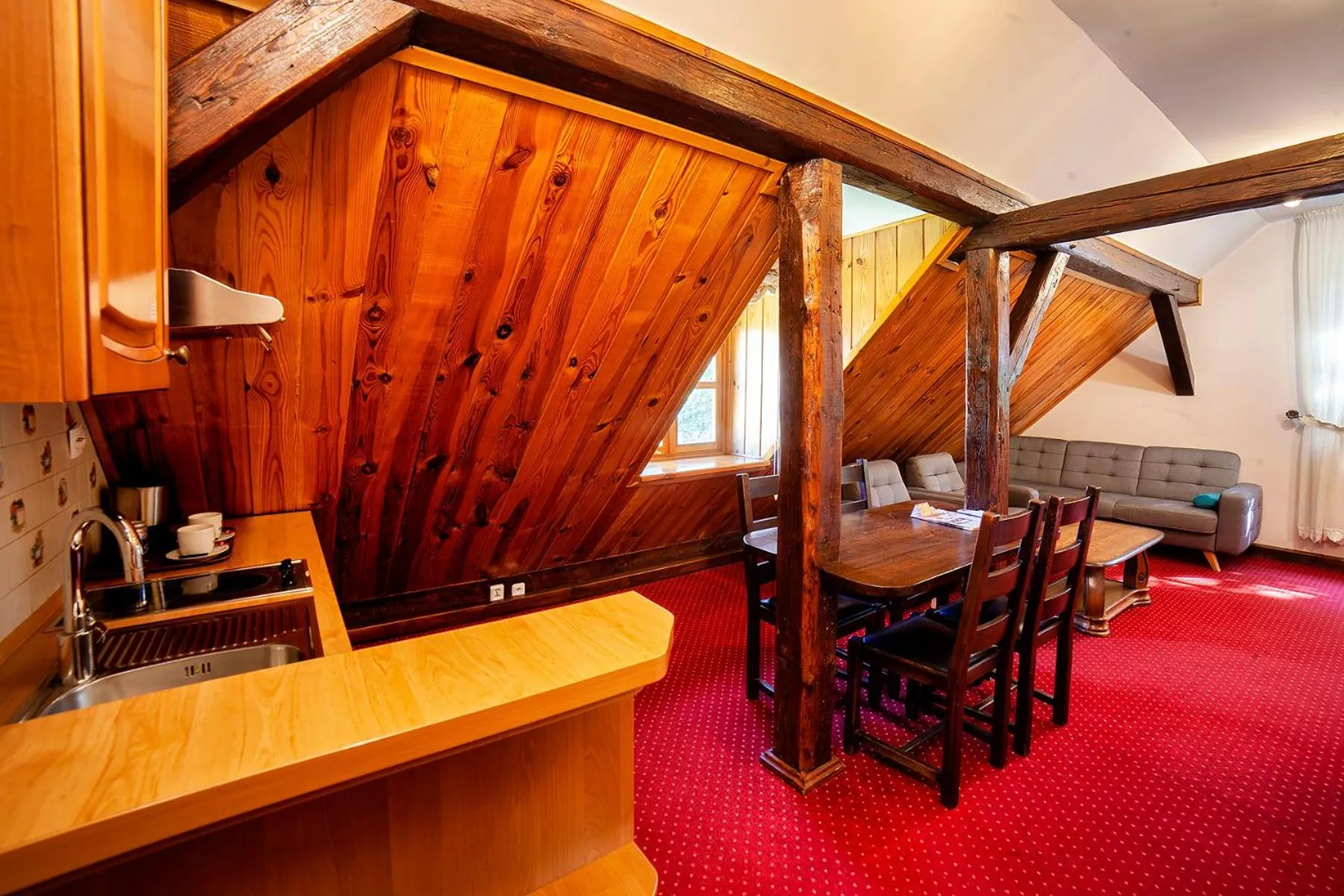 Living room in Hotel Dworek Wapionka