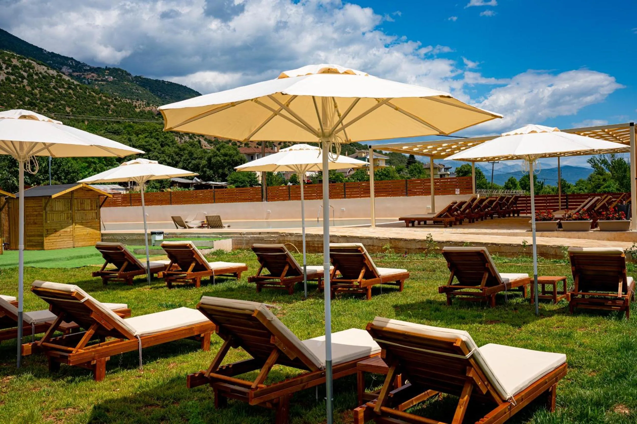 Swimming pool in Anemolia Resort and Spa