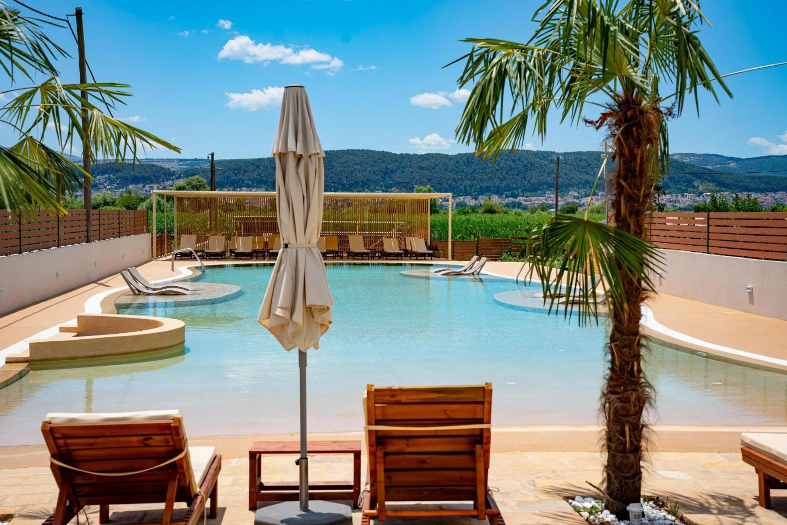 Swimming pool in Anemolia Resort and Spa