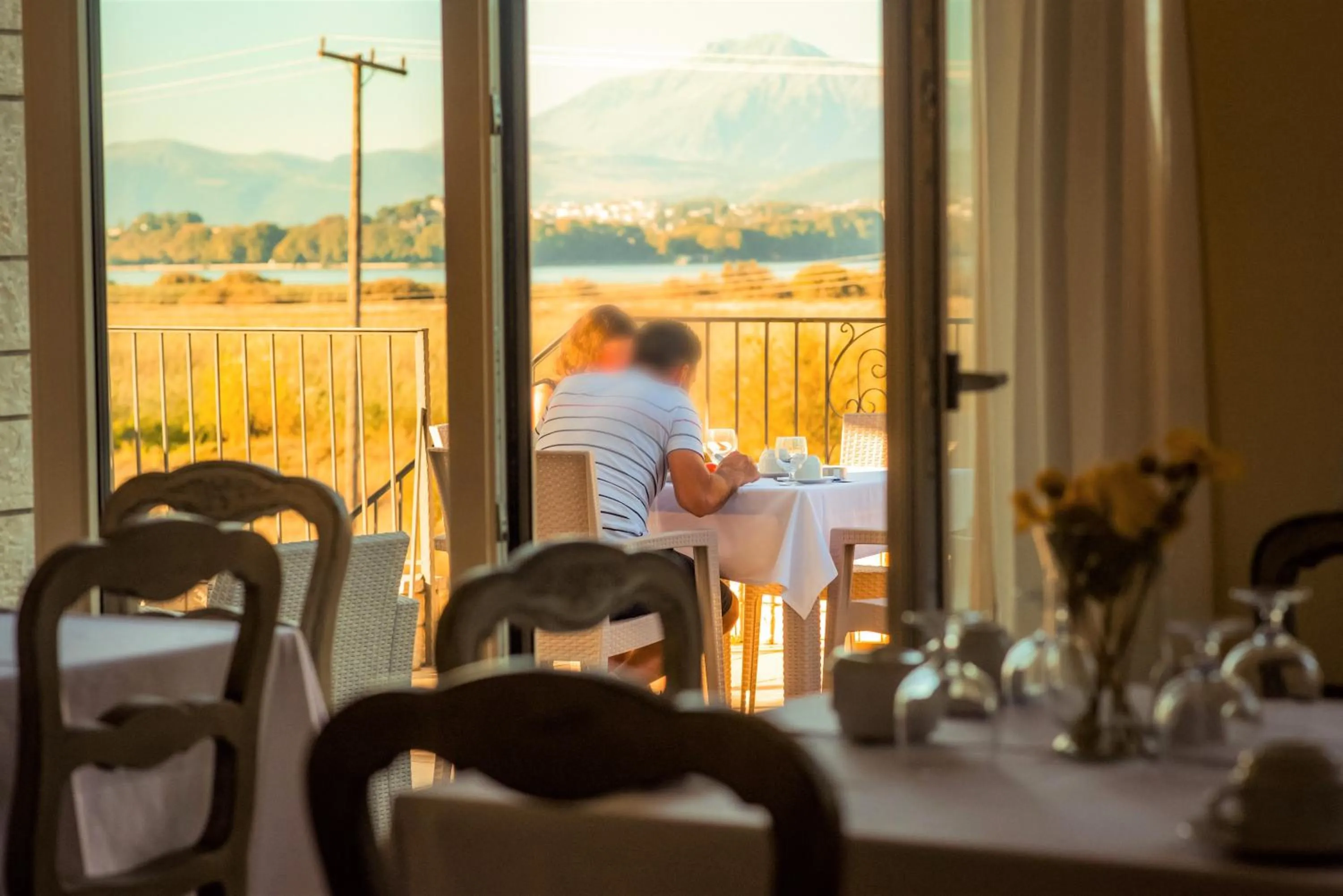 People in Anemolia Resort and Spa