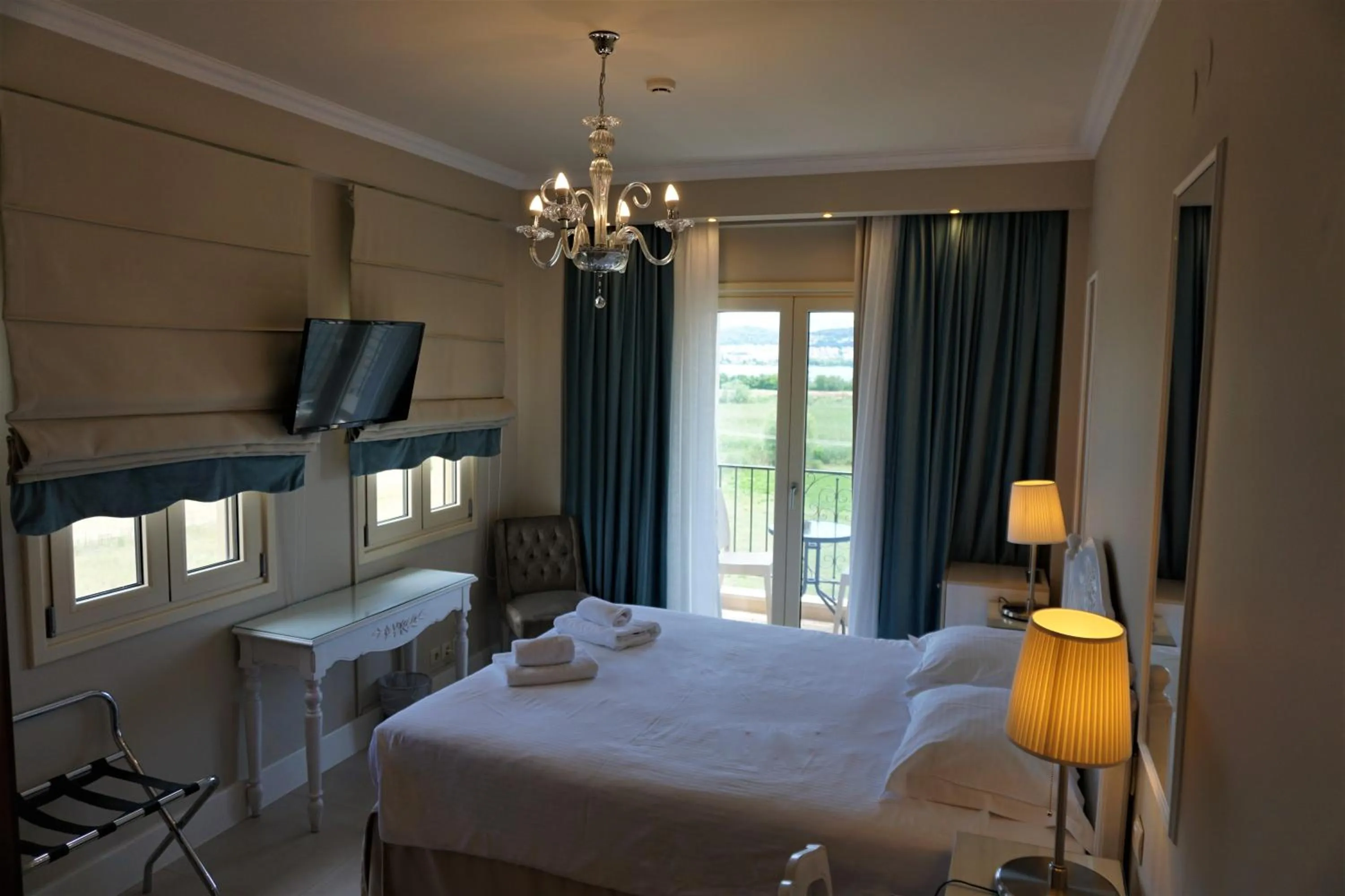 Property building, Bed in Anemolia Resort and Spa