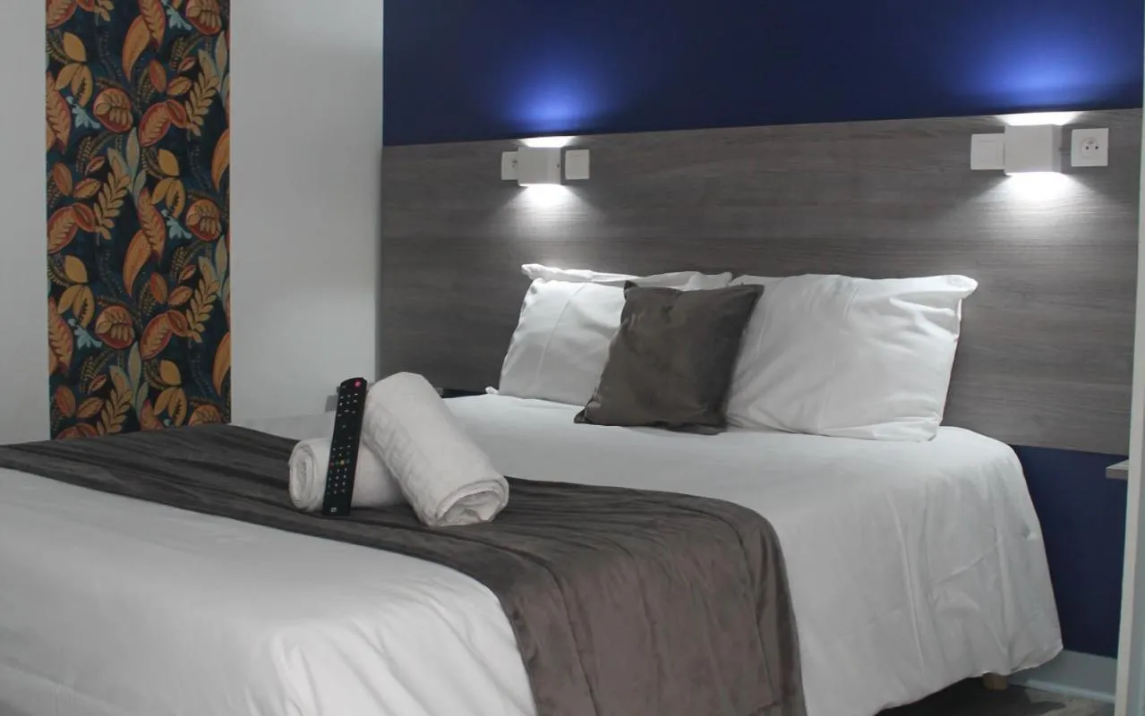 Bed in FASTHOTEL A Dijon