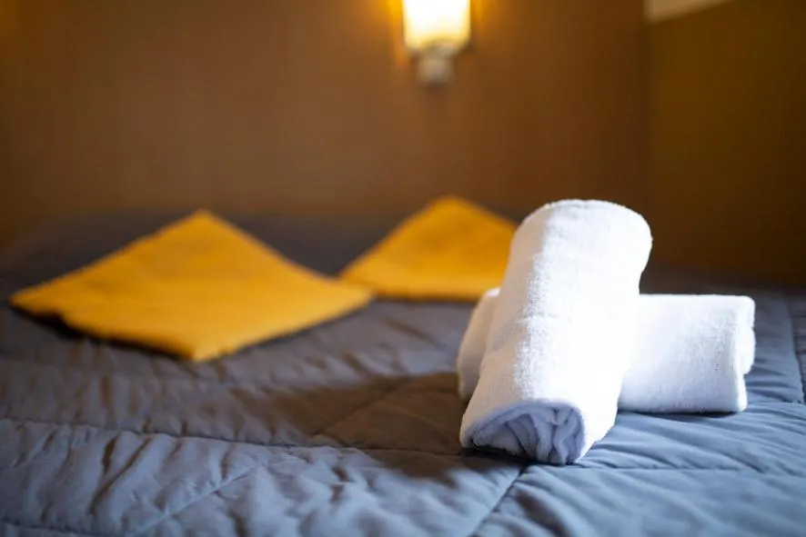 Bed in FASTHOTEL A Dijon