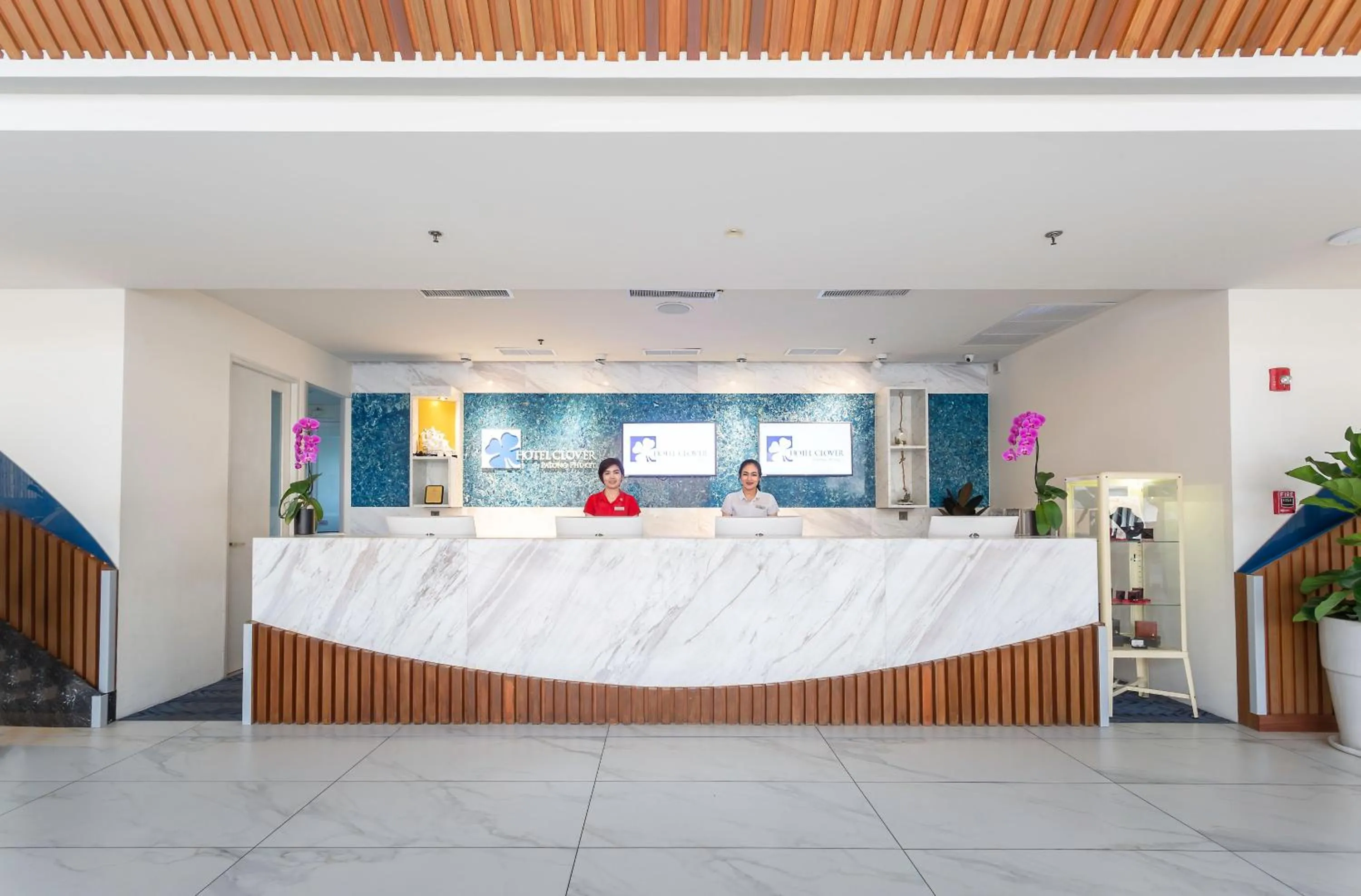 Lobby or reception in Hotel Clover Patong Phuket - SHA Plus