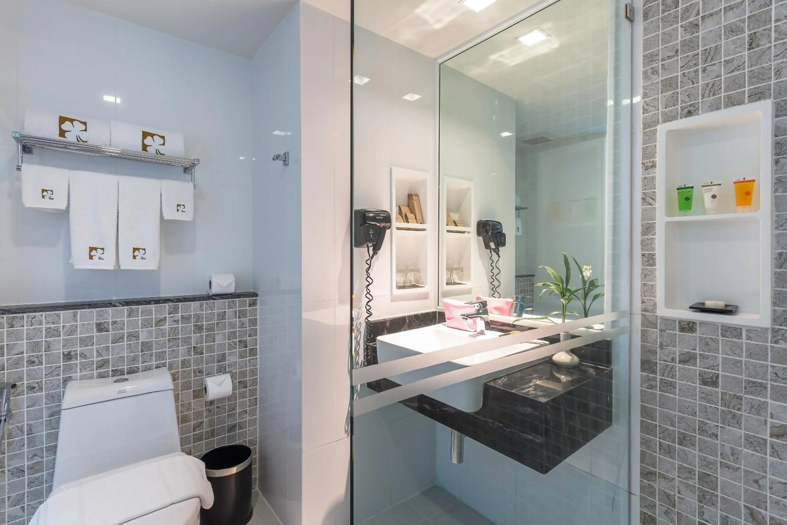 Bathroom in Hotel Clover Patong Phuket - SHA Plus