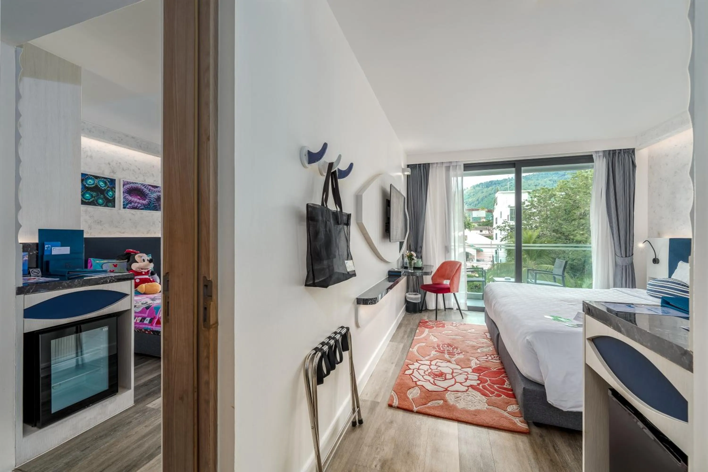 Bedroom, Bed in Hotel Clover Patong Phuket - SHA Plus