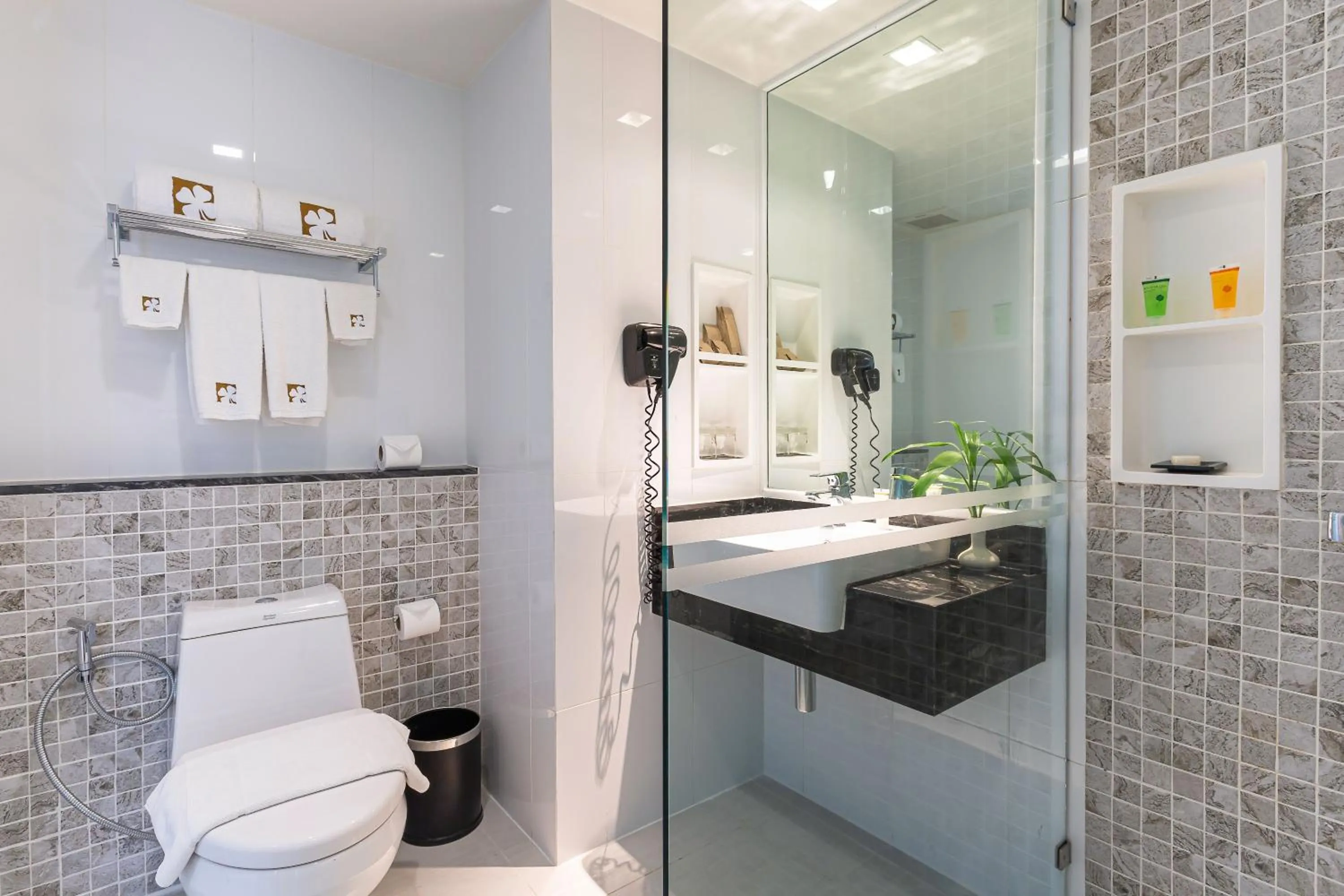 Bathroom in Hotel Clover Patong Phuket - SHA Plus