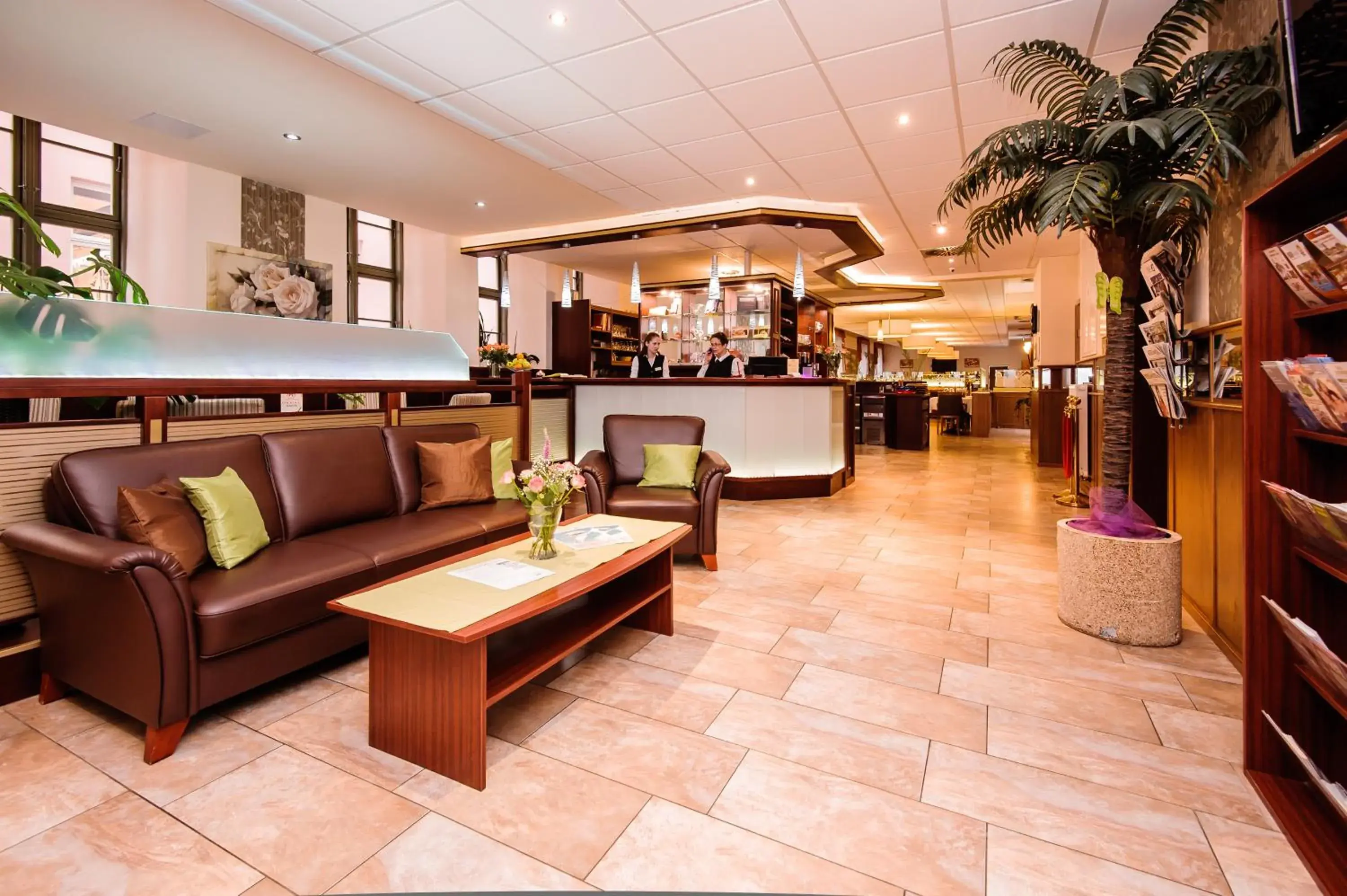 Lobby or reception in Stadthotel Stern Lobby or reception in Stadthotel Stern