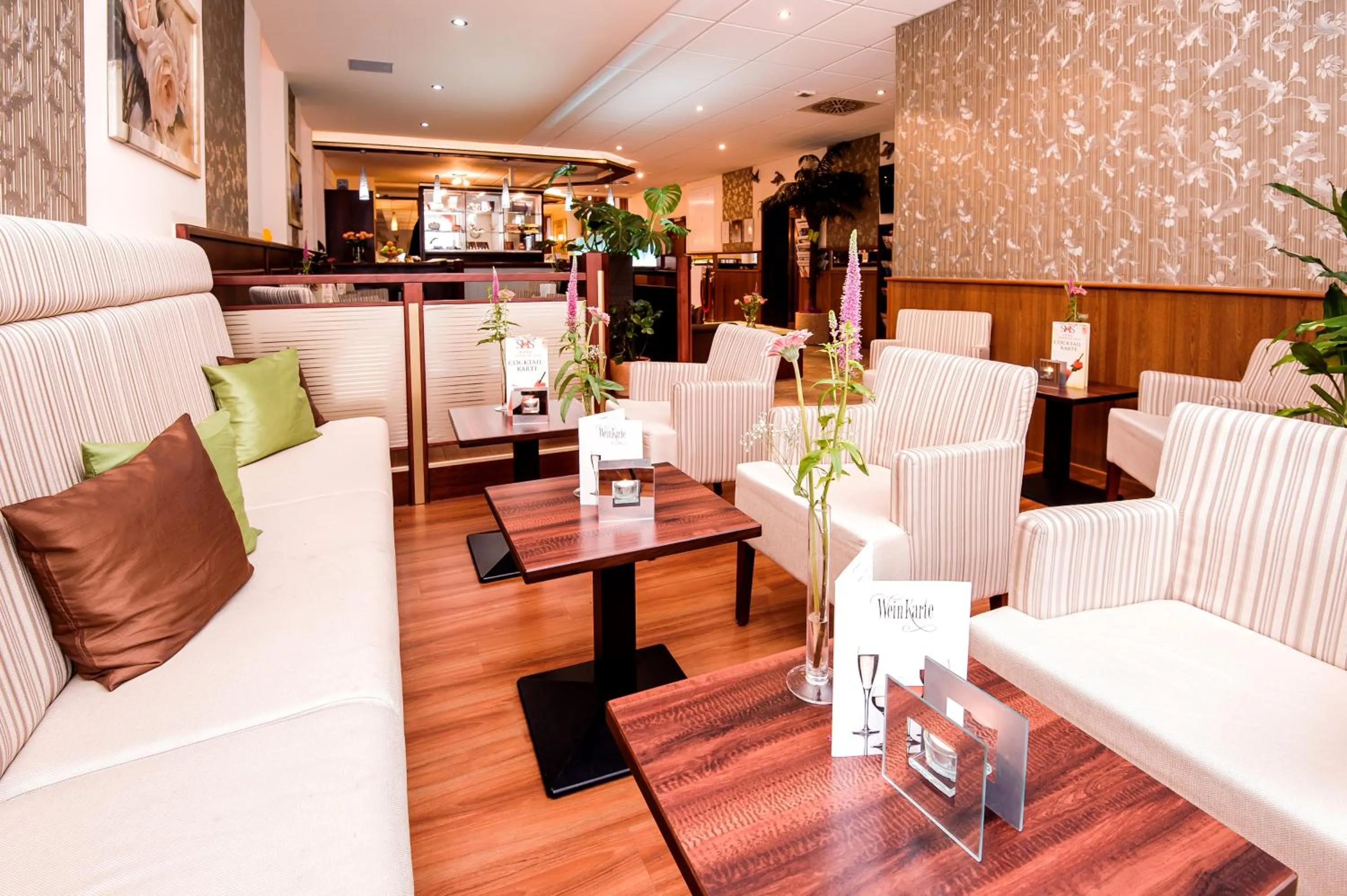 Lobby or reception in Stadthotel Stern