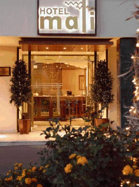 Facade/entrance in Mati Hotel