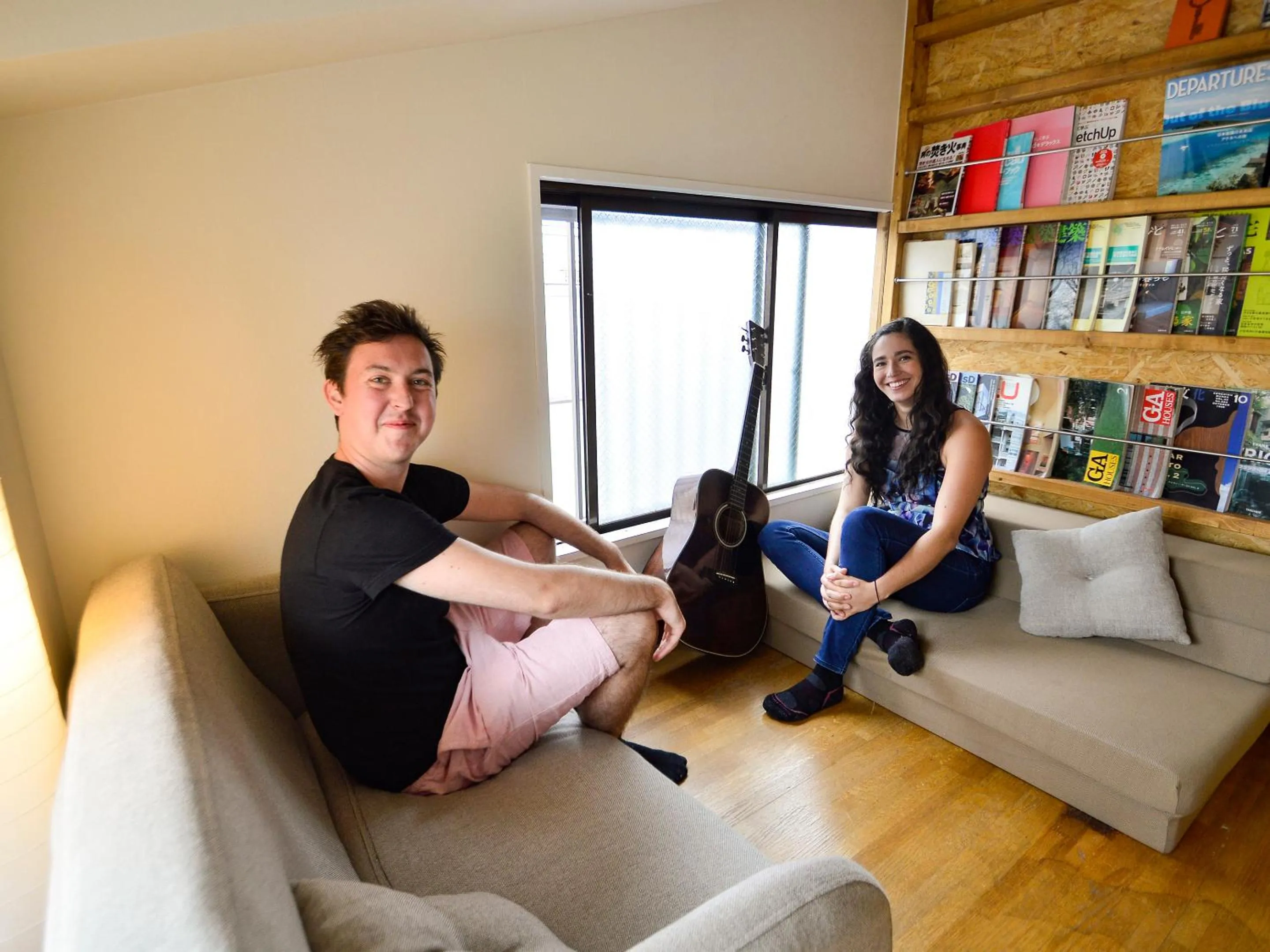 Living room in R Guest House