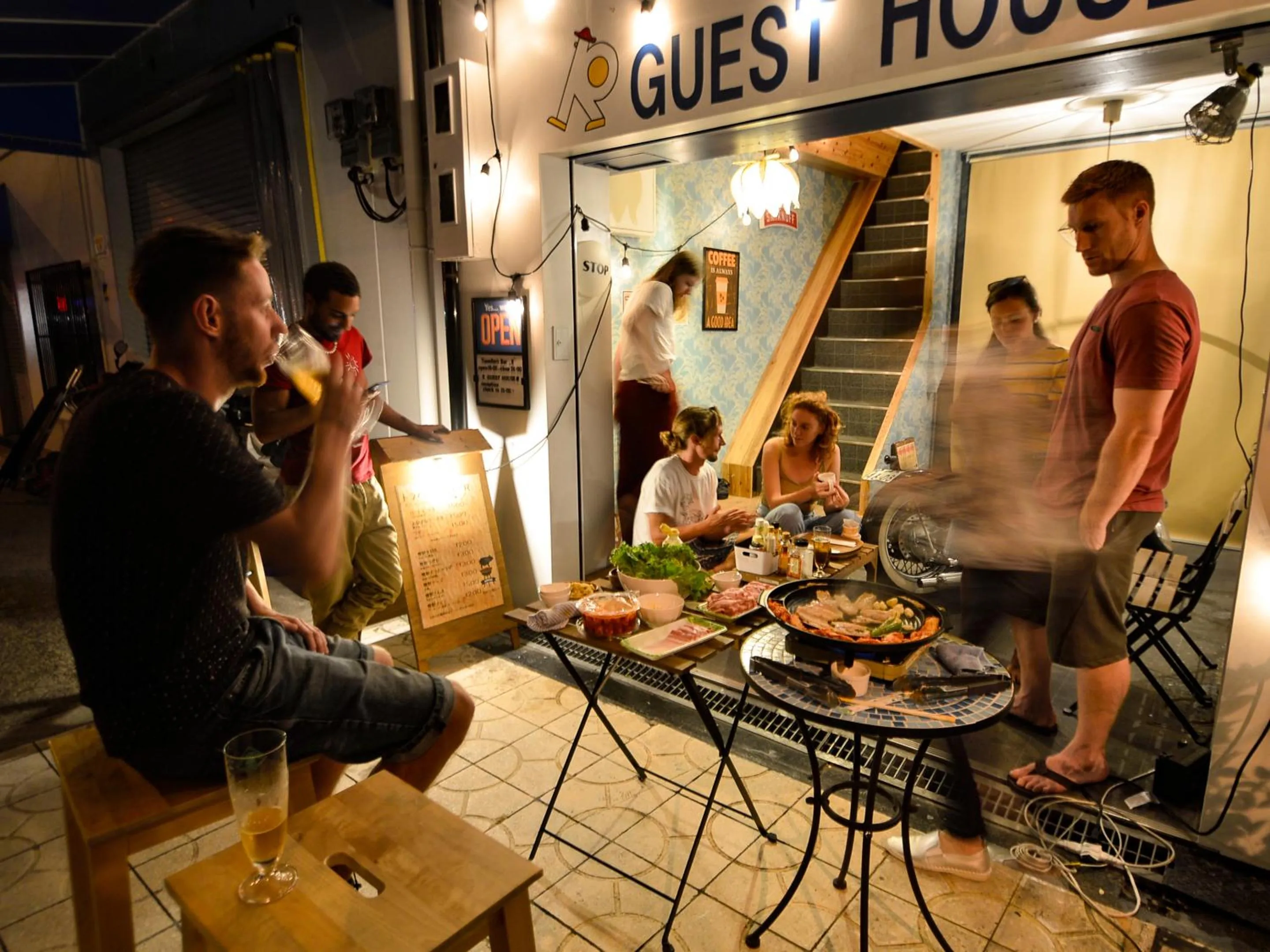 BBQ facilities in R Guest House