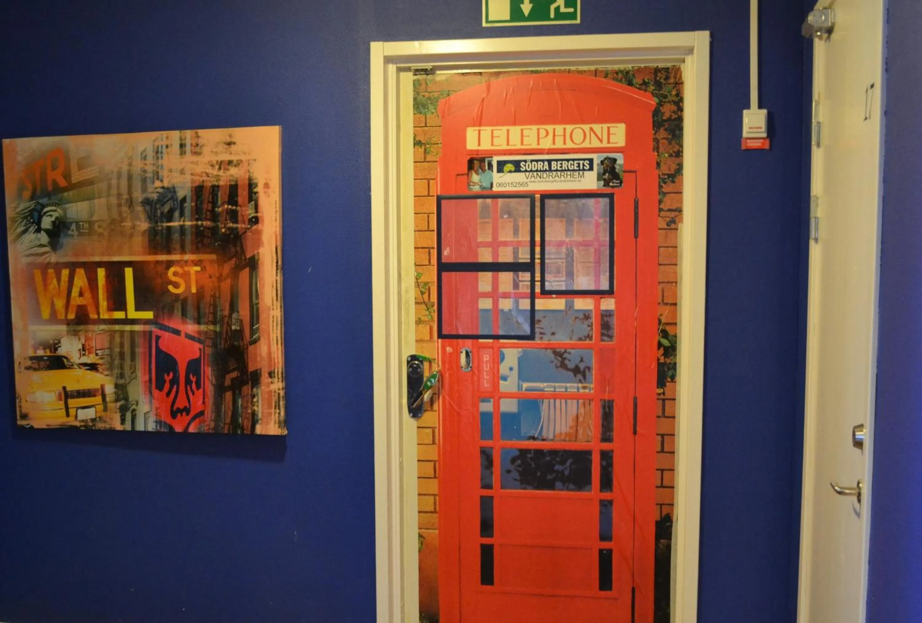 Decorative detail in Södra Bergets Vandrarhem