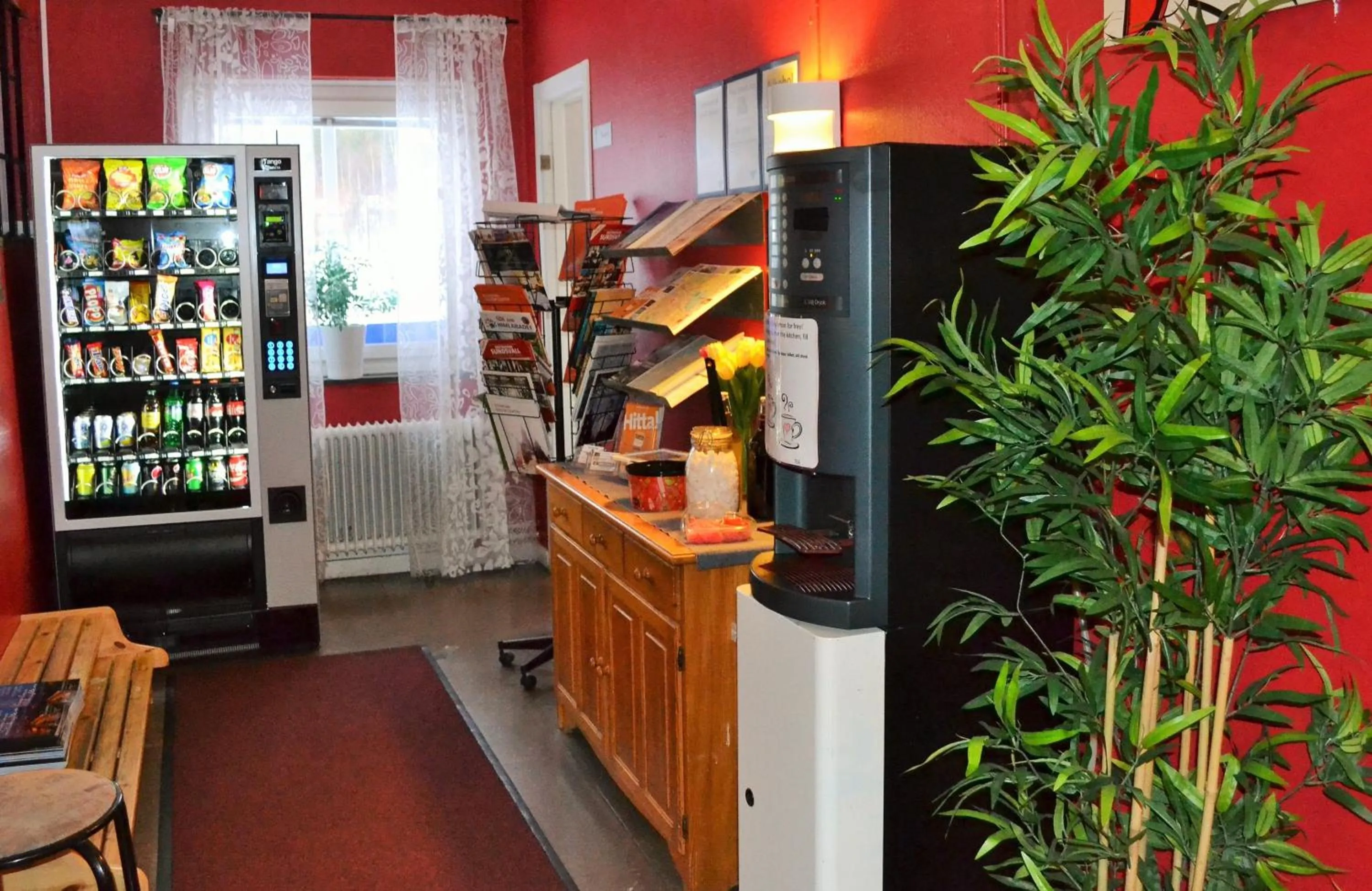 Coffee/tea facilities in Södra Bergets Vandrarhem