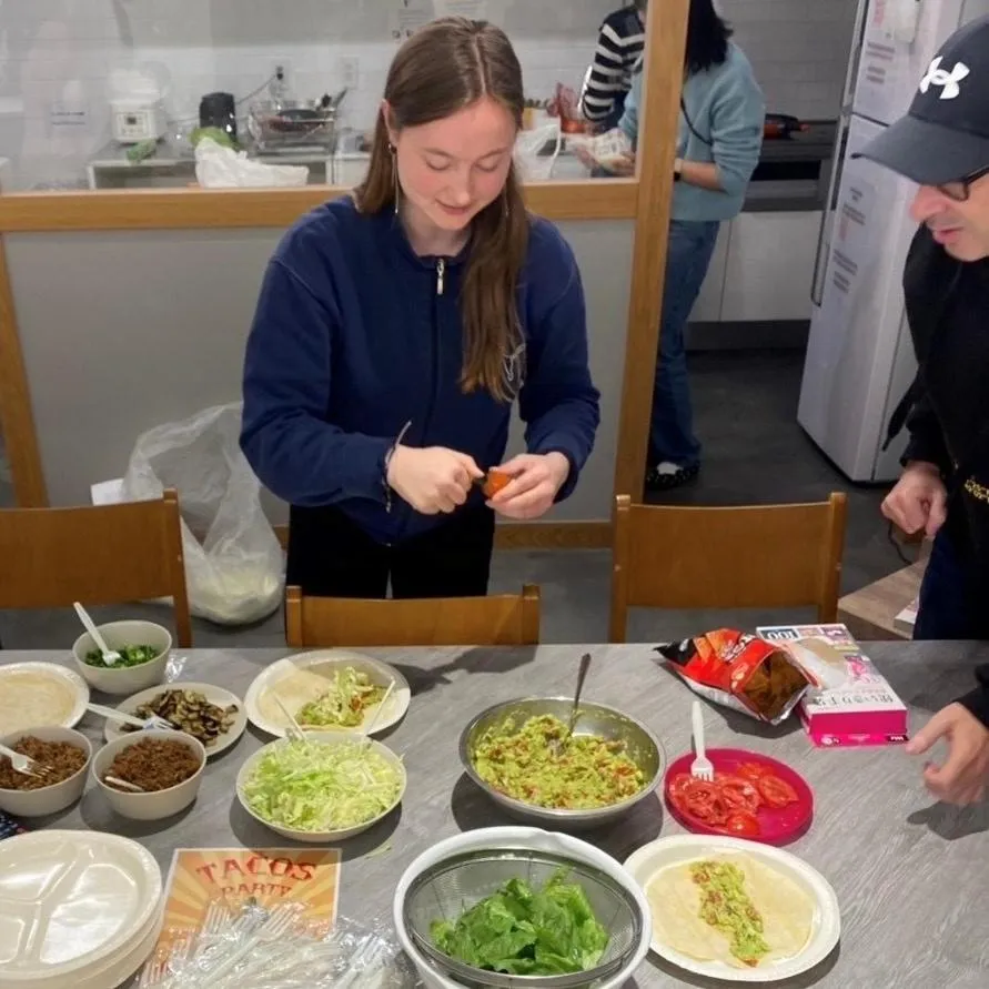 Communal lounge/ TV room in White Hostel Shinsaibashi