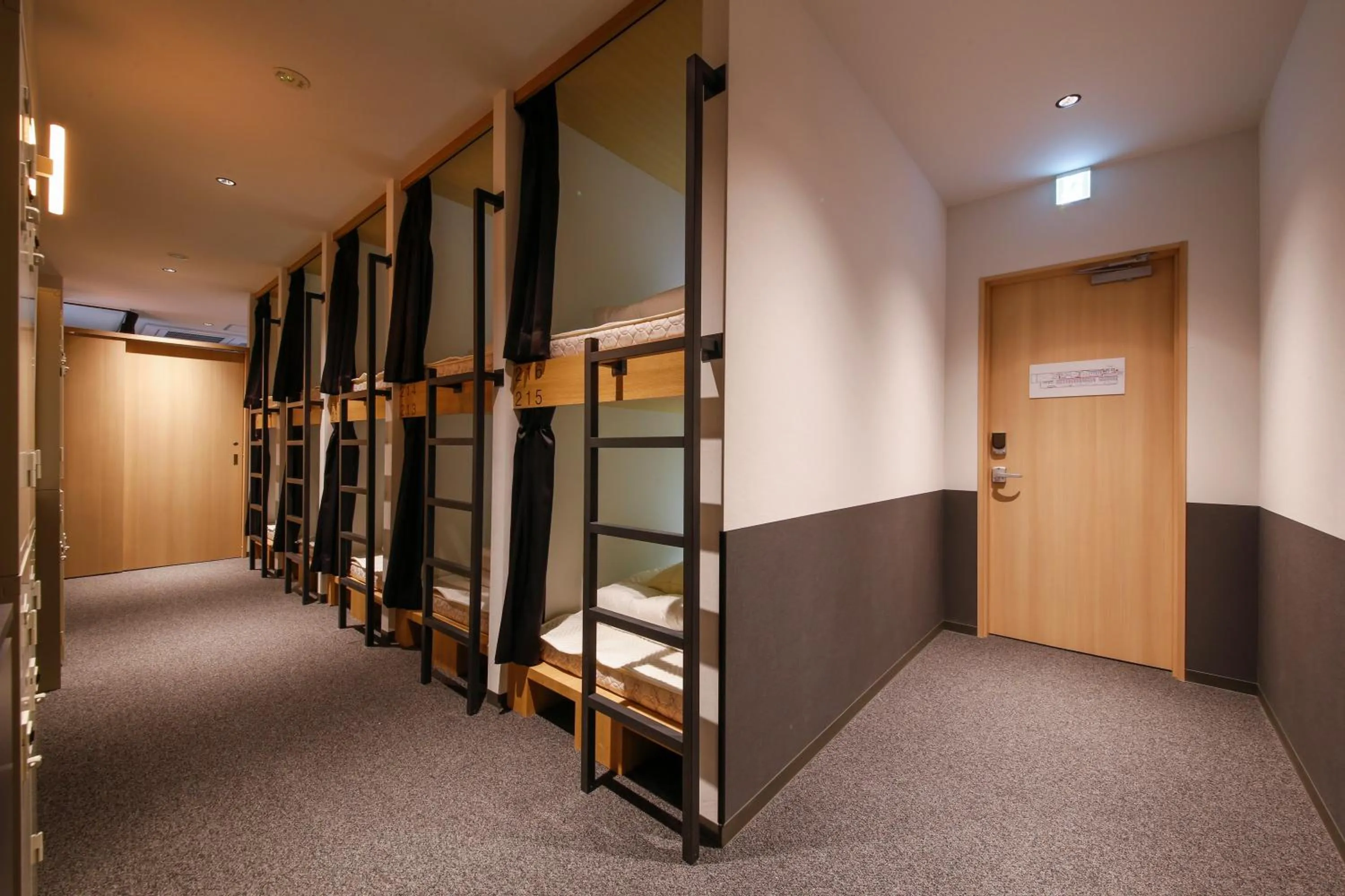 Photo of the whole room, Bed in White Hostel Shinsaibashi
