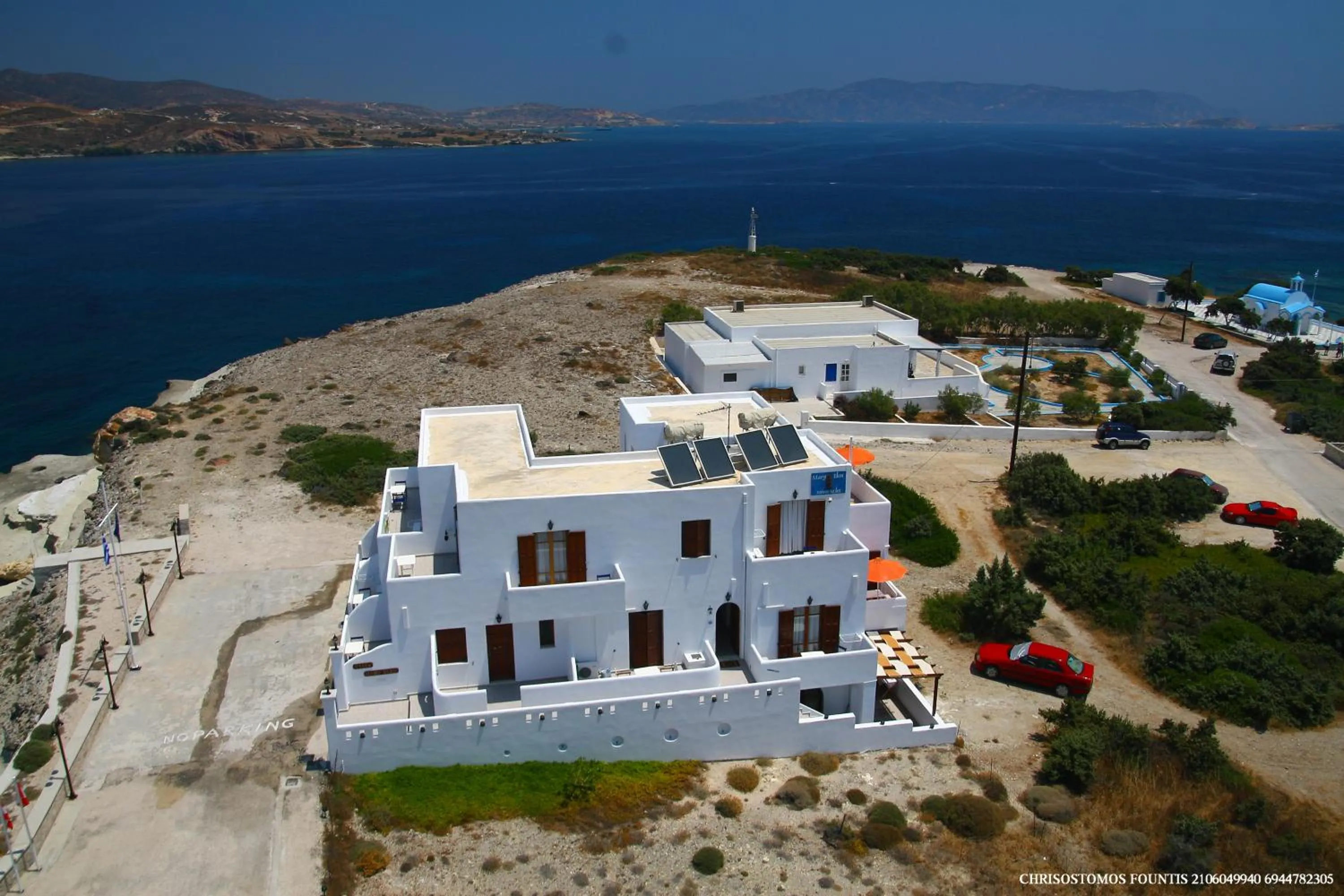 Bird's eye view in Villa Mary Elen