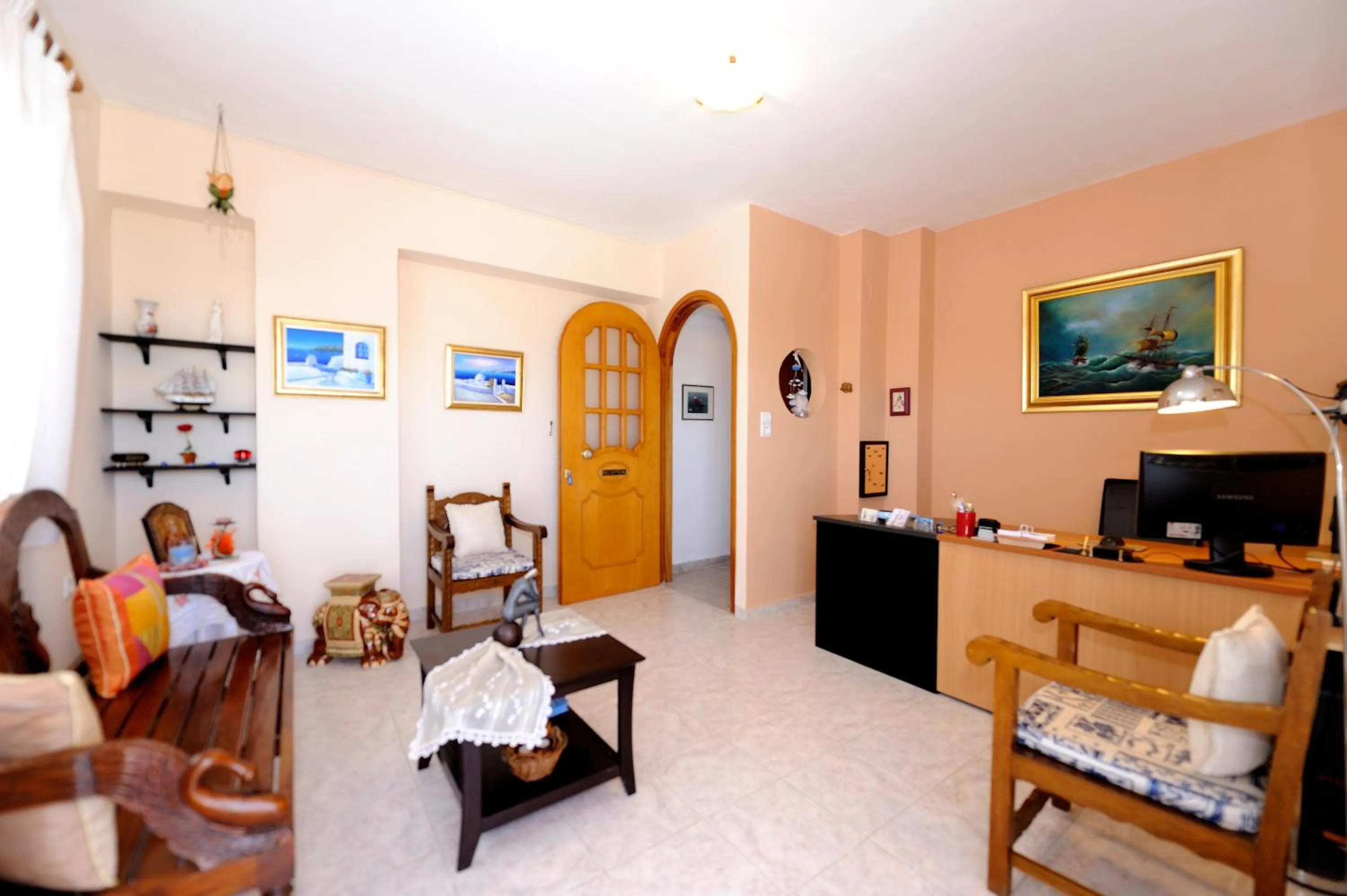 Lobby or reception in Villa Mary Elen
