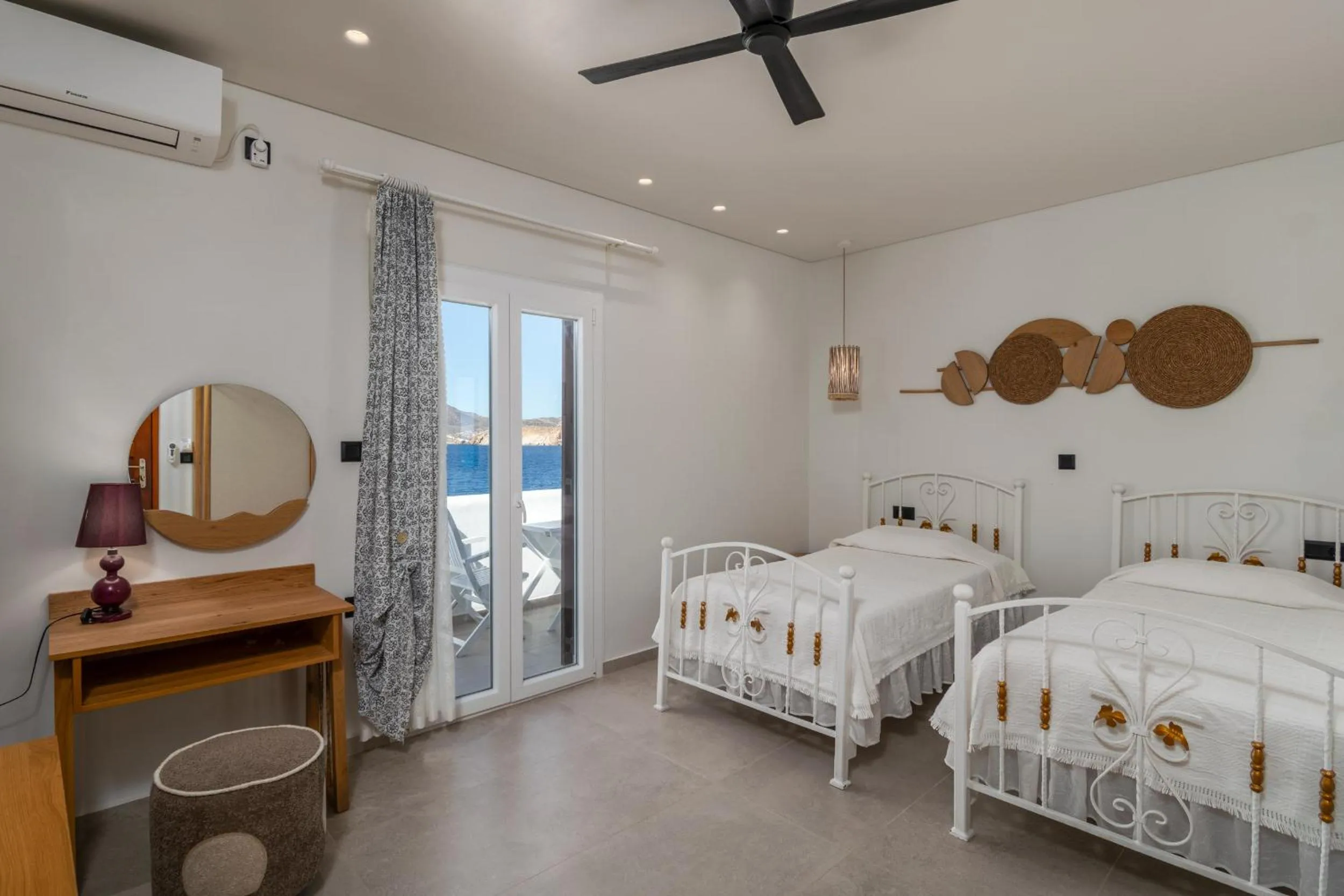 Bedroom, Bed in Villa Mary Elen
