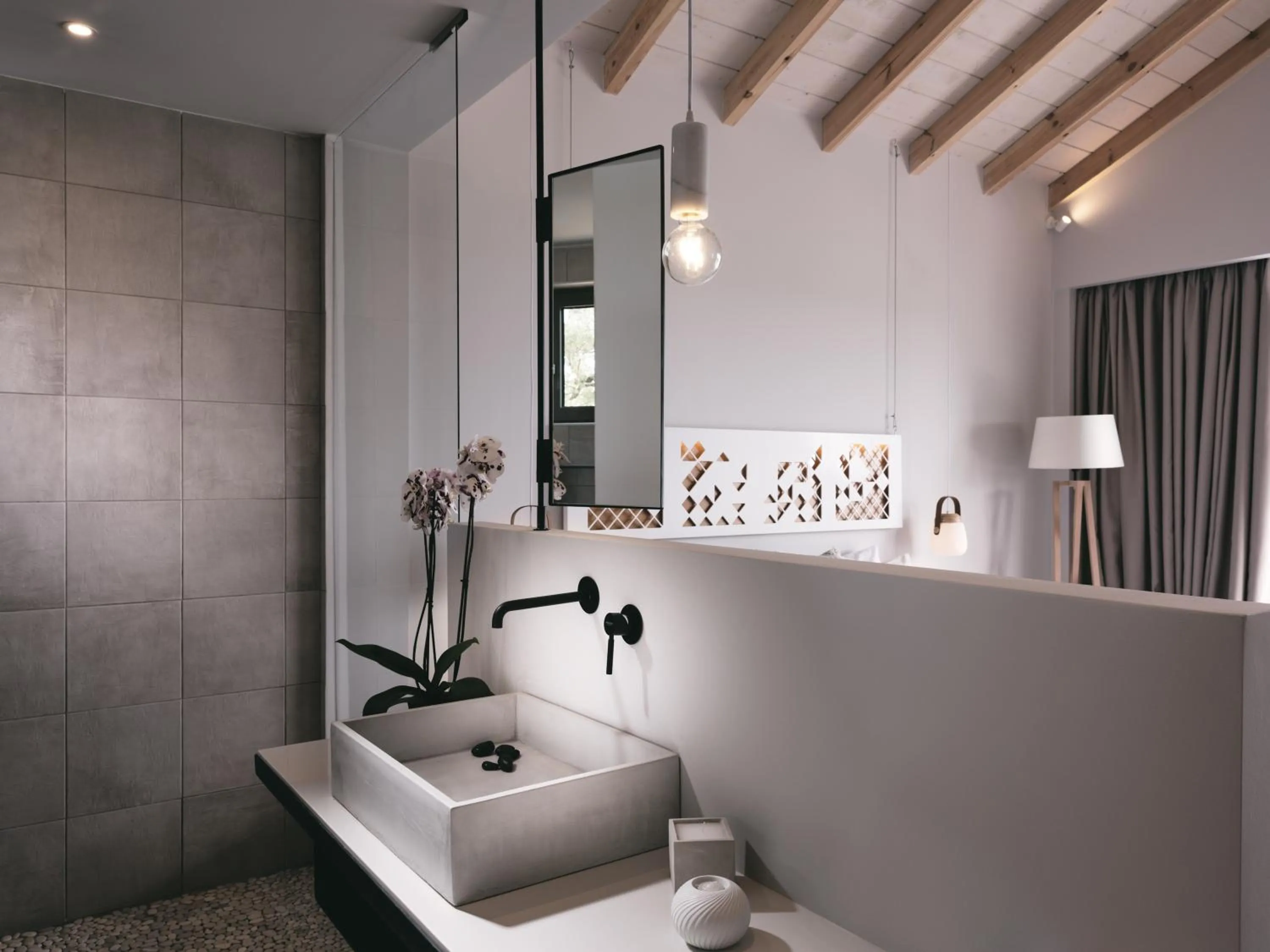 Bathroom in Hotel St.John Suites Adults Only