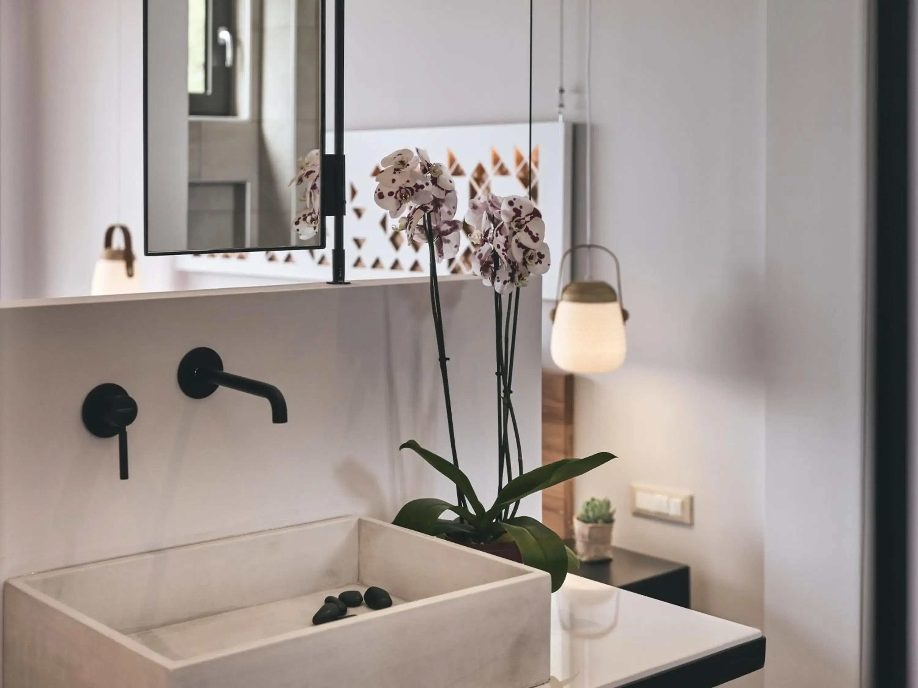 Bathroom in Hotel St.John Suites Adults Only Bathroom in Hotel St.John Suites Adults Only