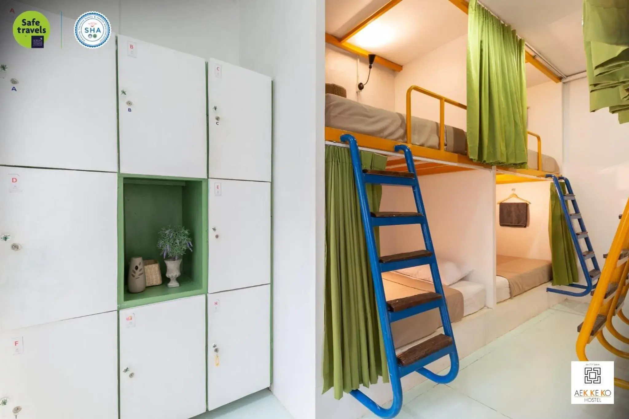 Bed in Aekkeko hostel Bed in Aekkeko hostel