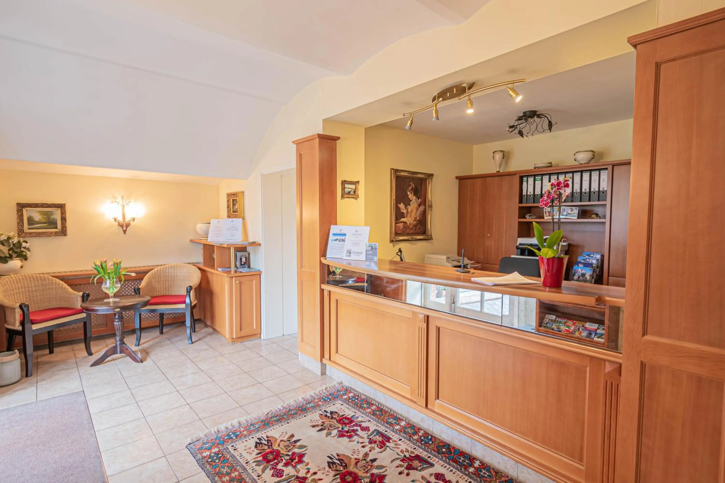 Lobby or reception in Hotel Imperial Rügen