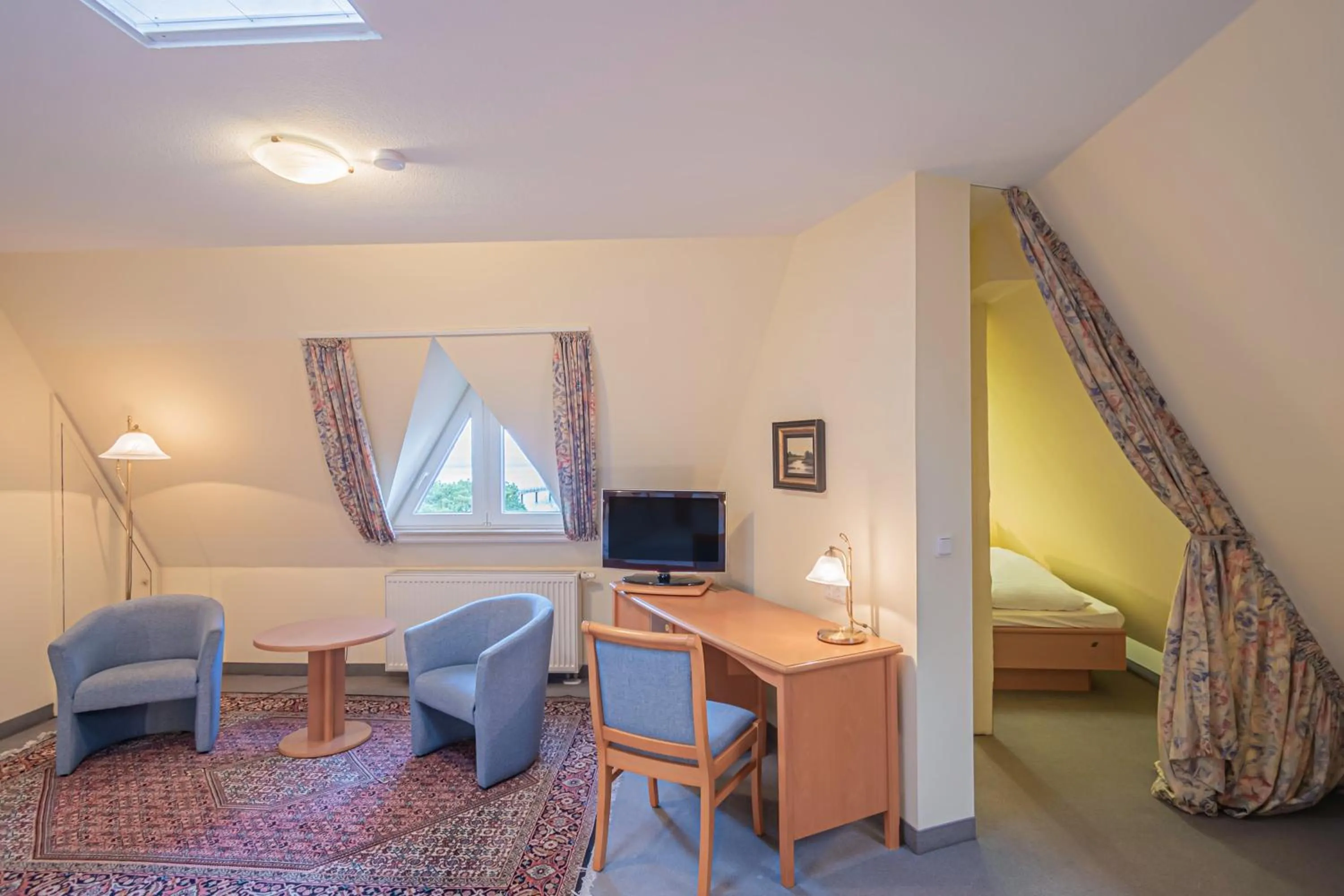 Bed in Hotel Imperial Rügen