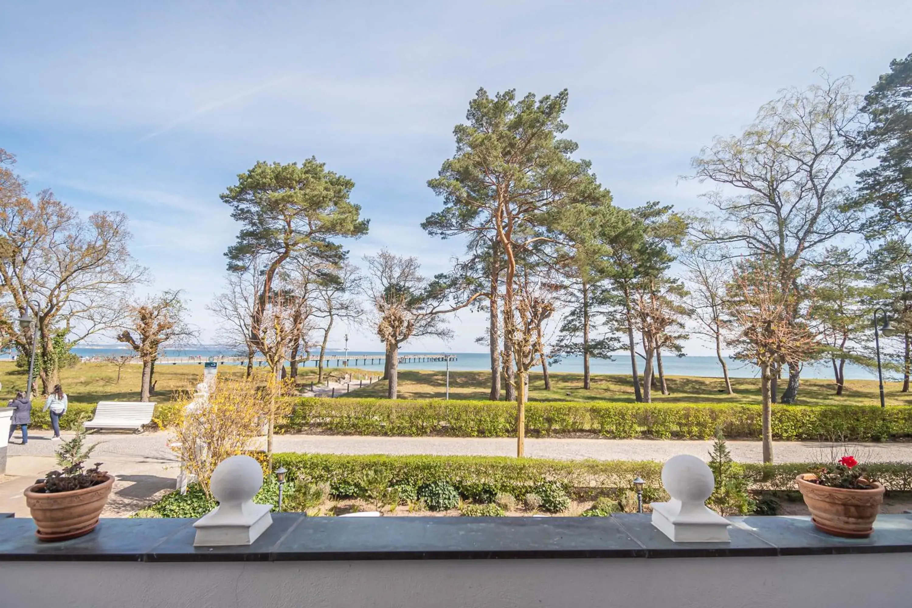 Deluxe Double Room with Balcony and Sea View in Hotel Imperial Rügen Deluxe Double Room with Balcony and Sea View in Hotel Imperial Rügen