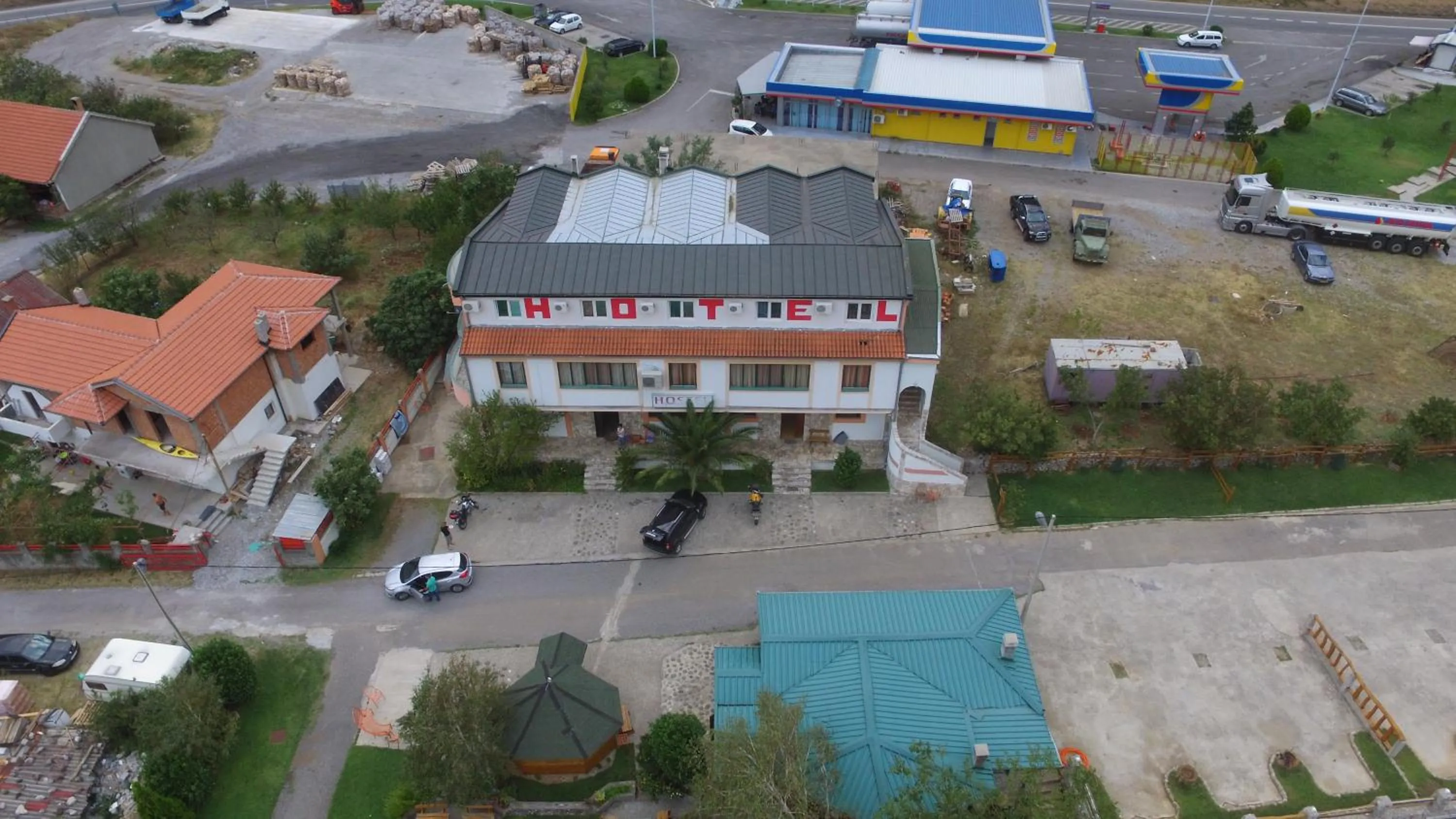 Bird's eye view in Hostel Izvor