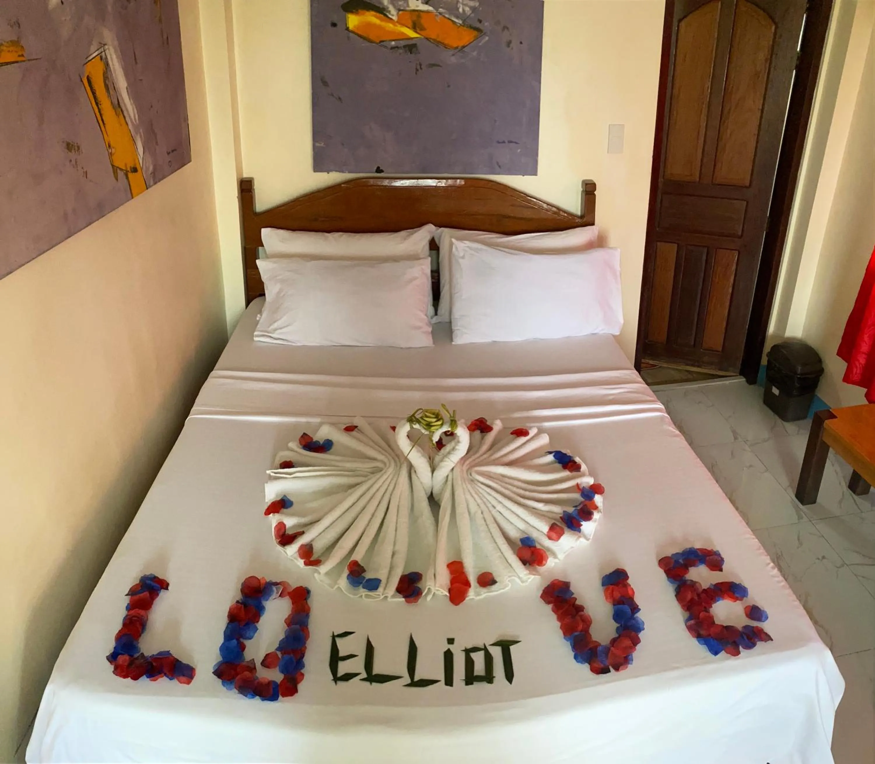 Bed in Santa Claus Hilltop