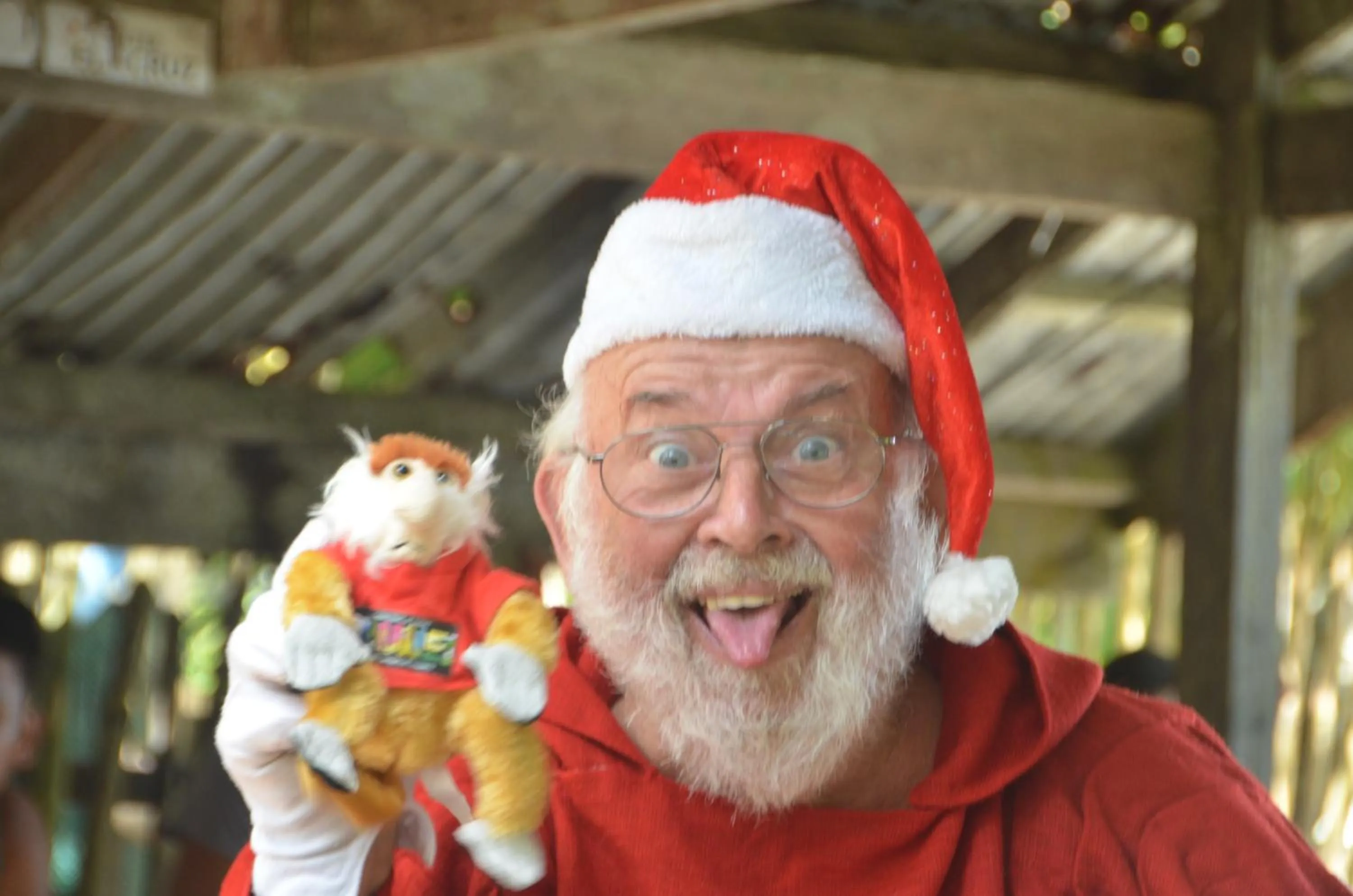 People in Santa Claus Hilltop