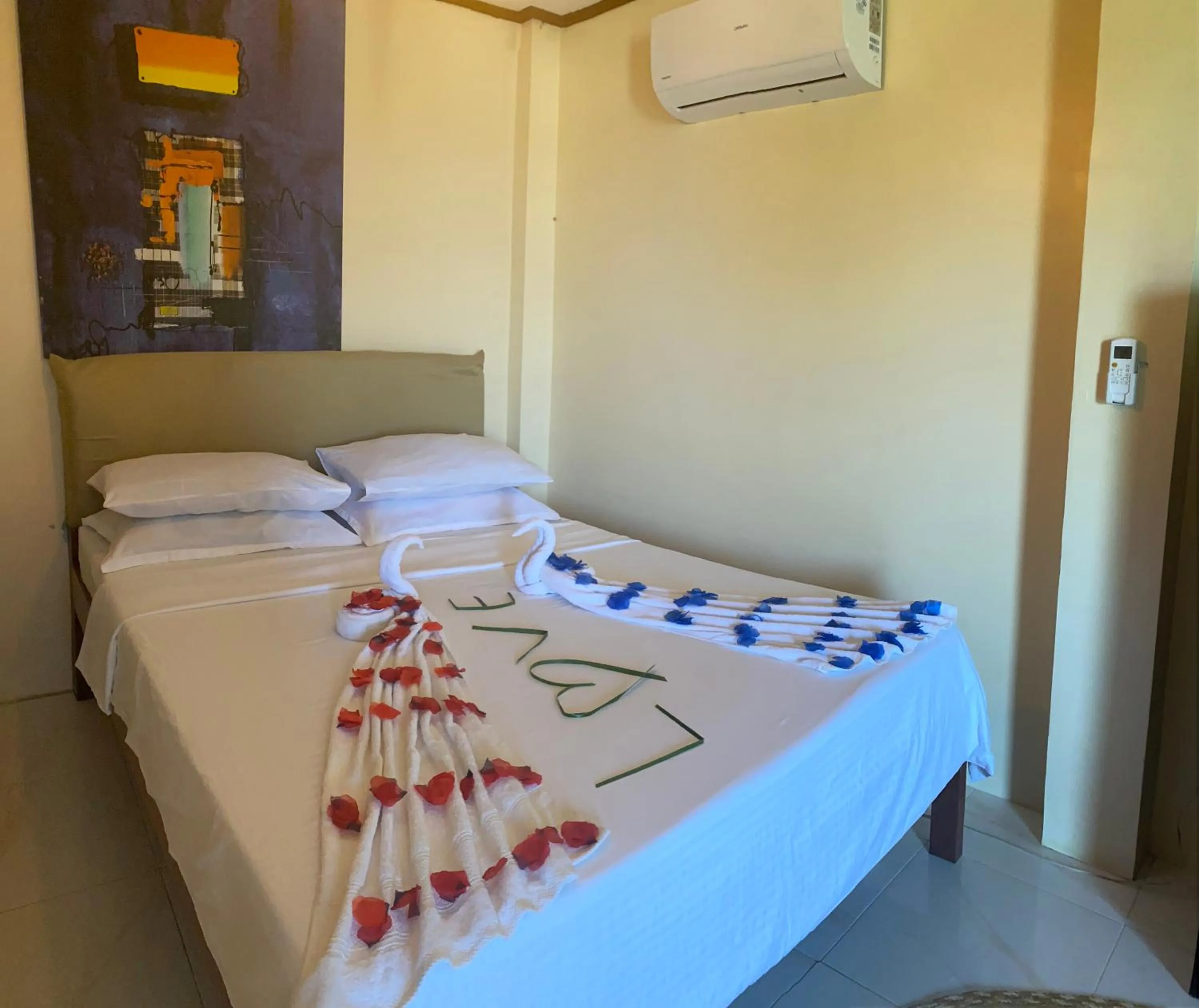 Bed in Santa Claus Hilltop