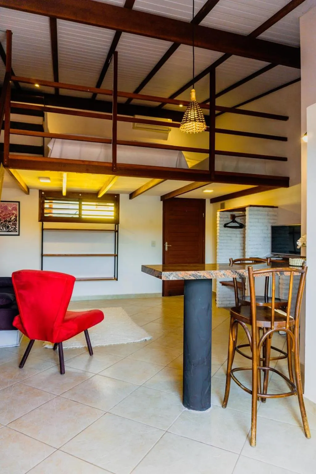 Seating area in Catavento da Pipa