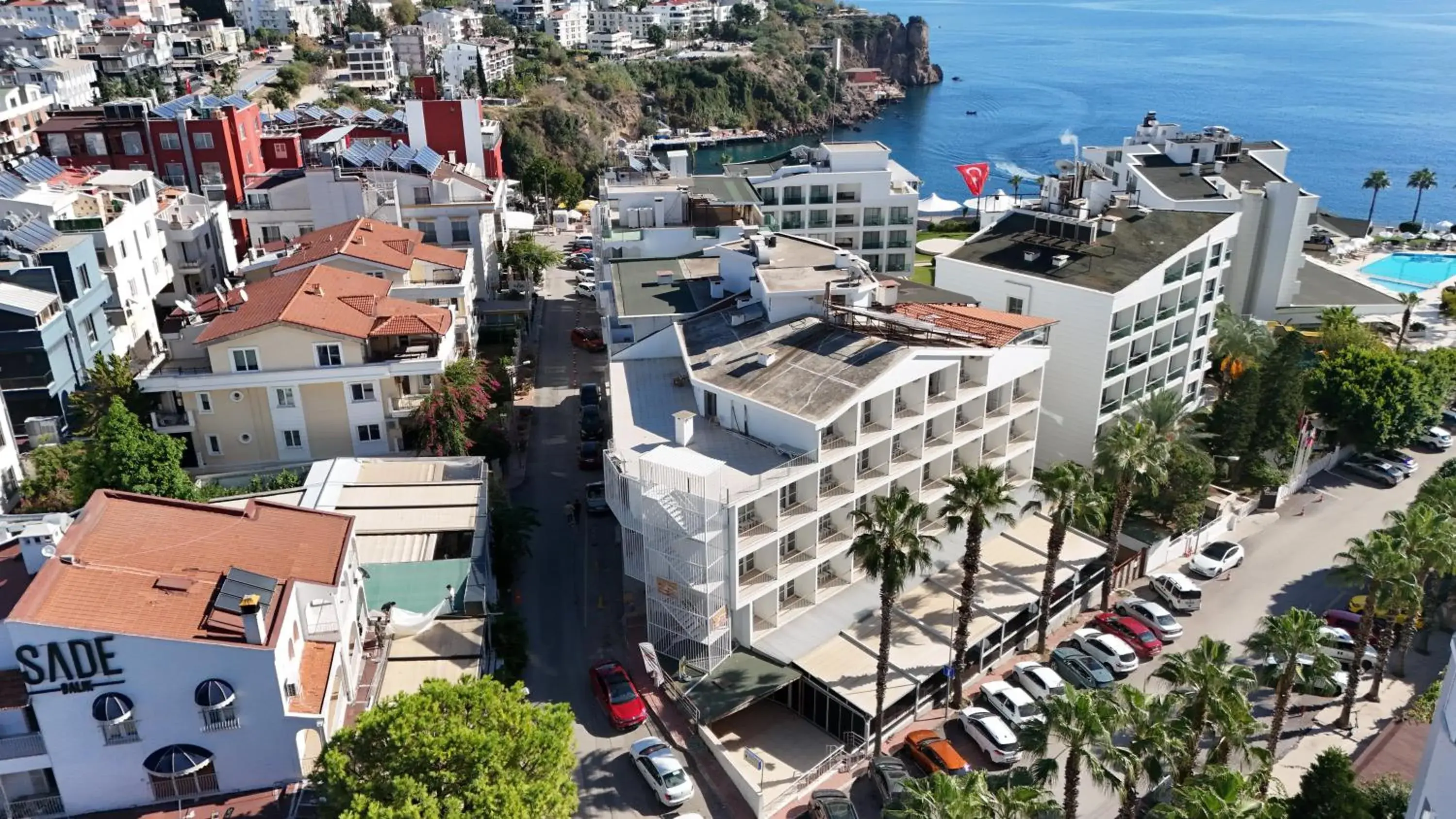 Property building in Prima Hotel Property building in Prima Hotel