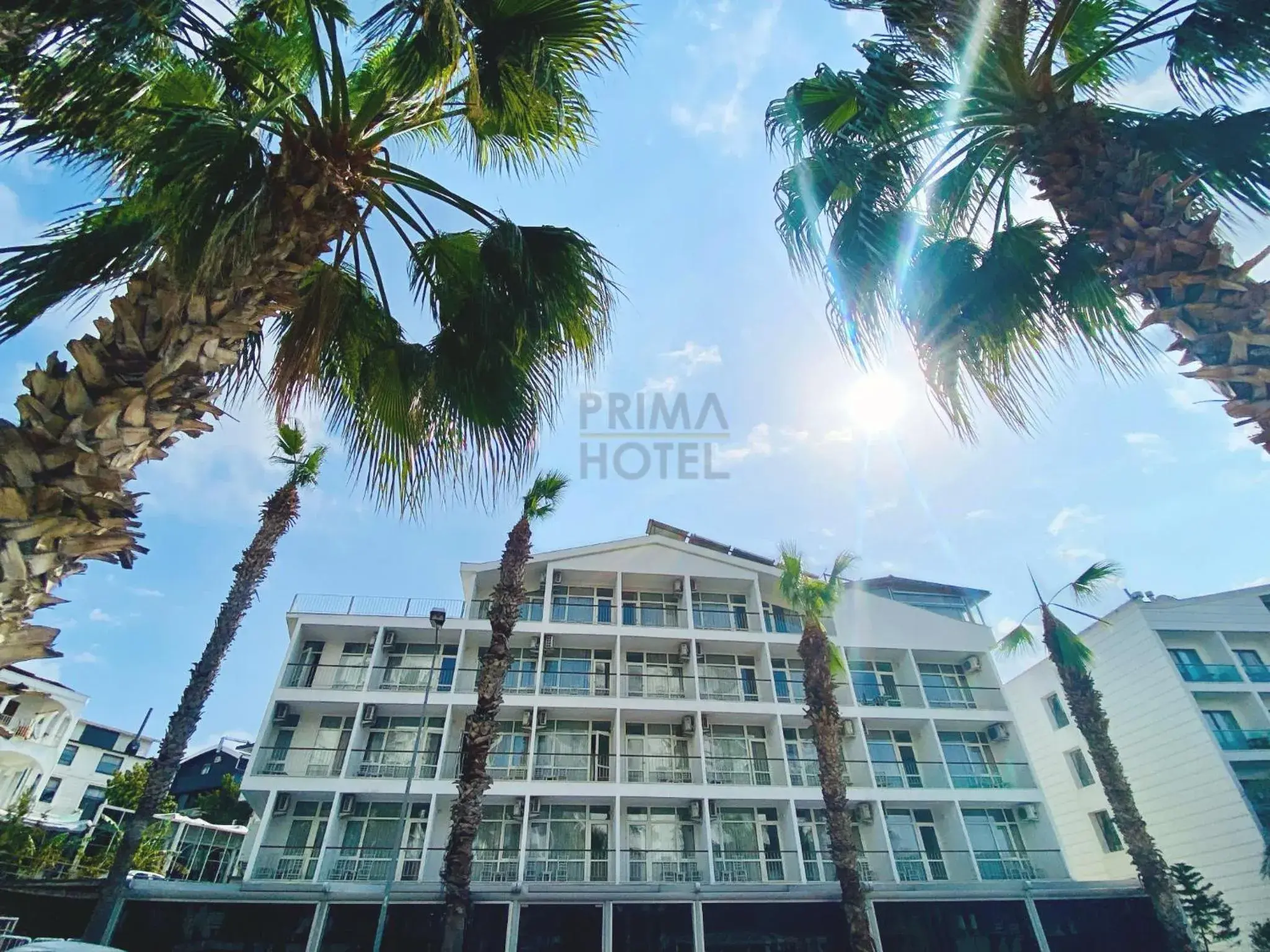 Property building in Prima Hotel Property building in Prima Hotel