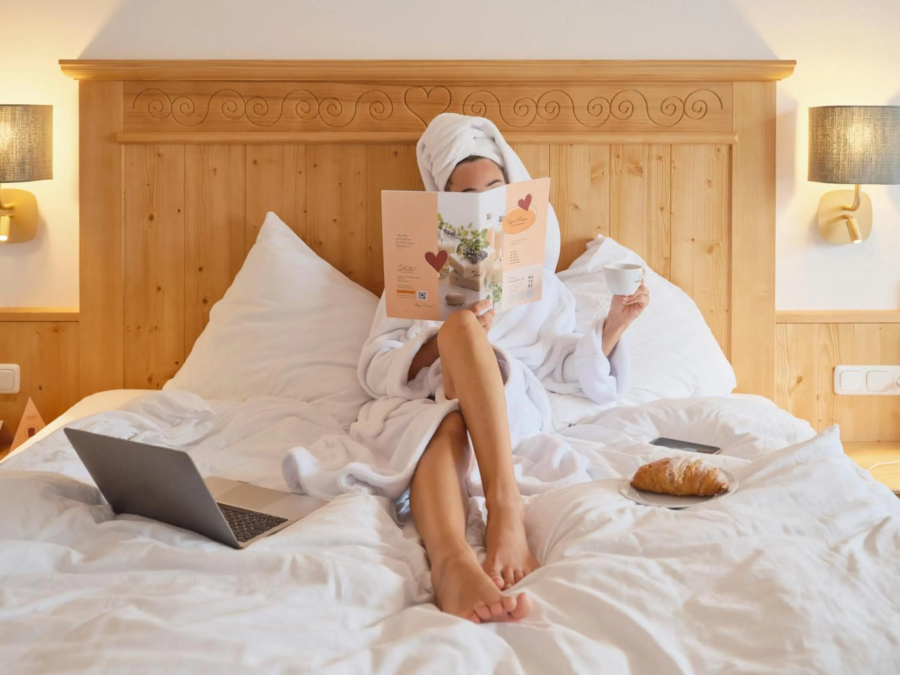 Photo of the whole room, Bed in Genuss - und Vitalhotel Moisl