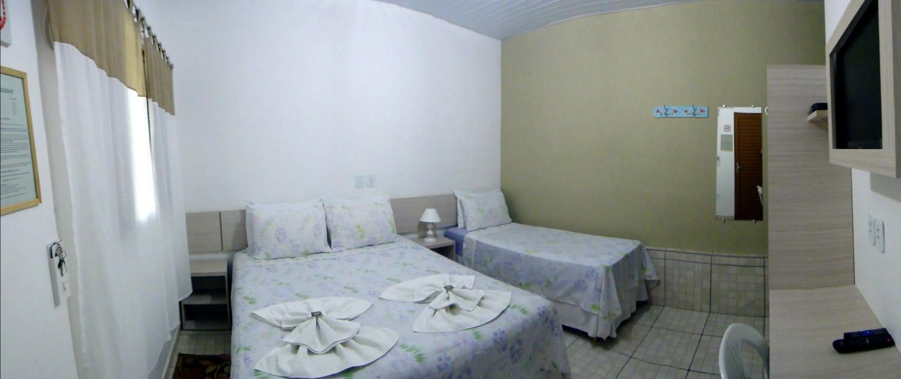 Bedroom, Bed in Pousada Jubaia