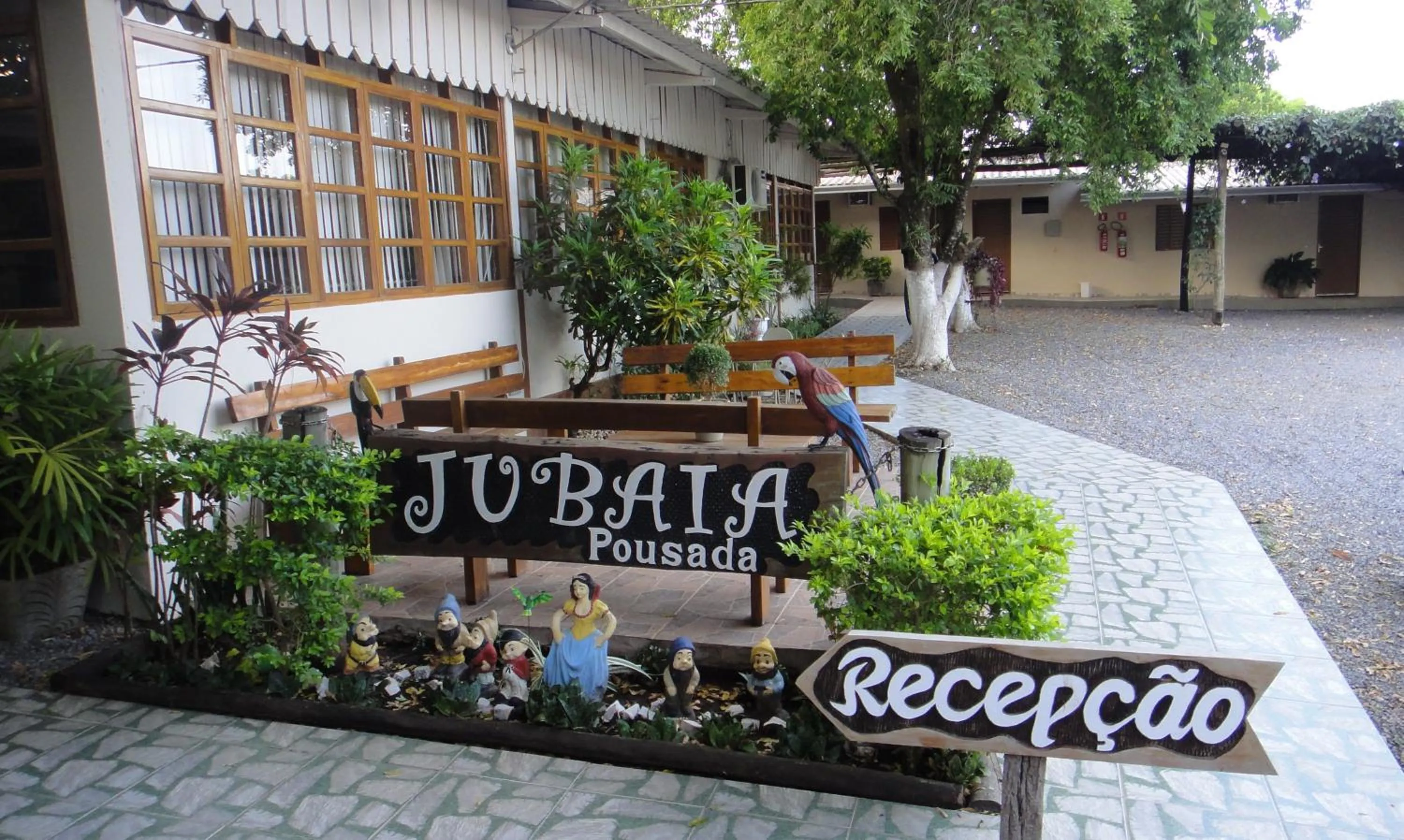 Area and facilities in Pousada Jubaia