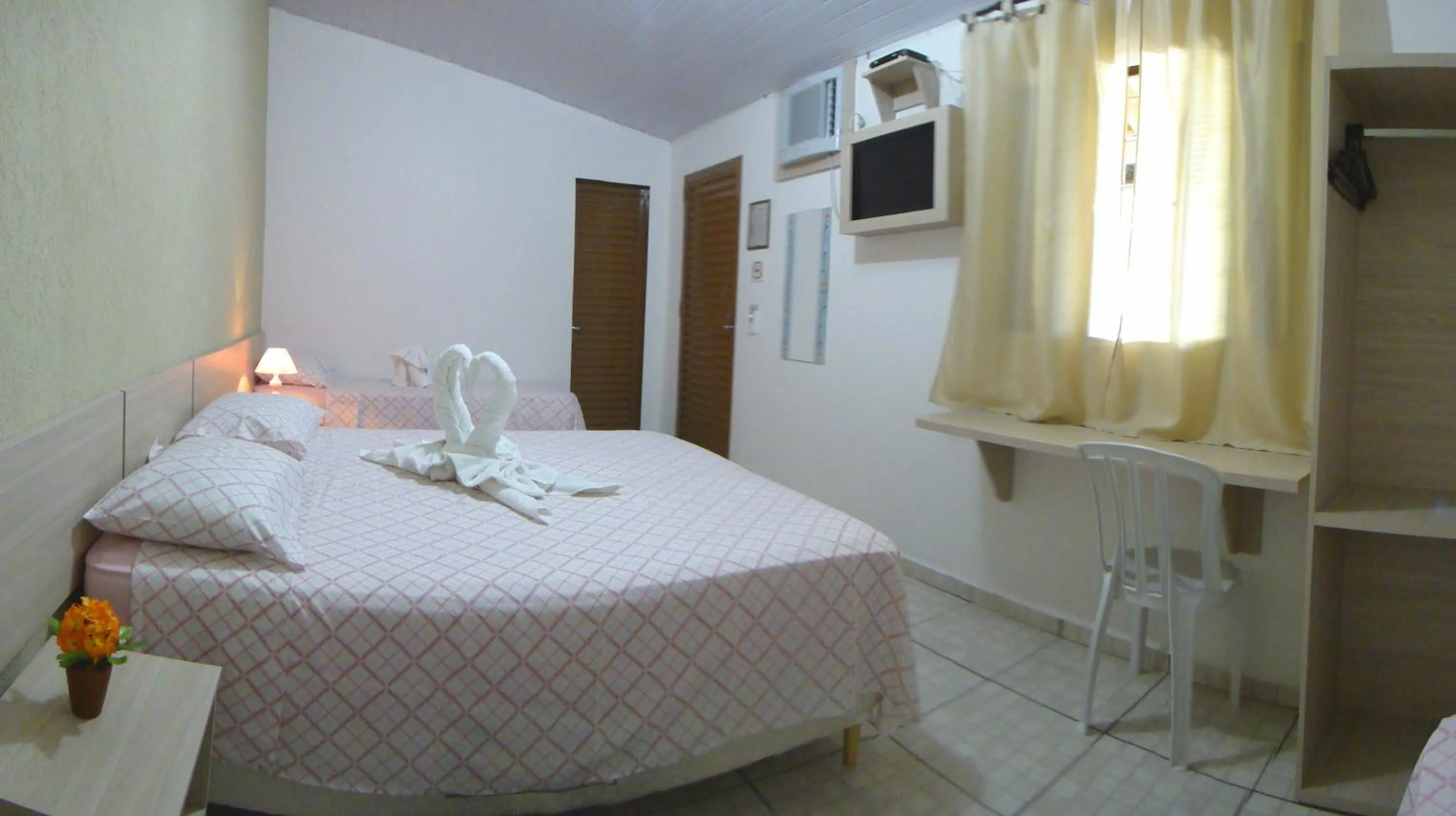 Bedroom, Bed in Pousada Jubaia