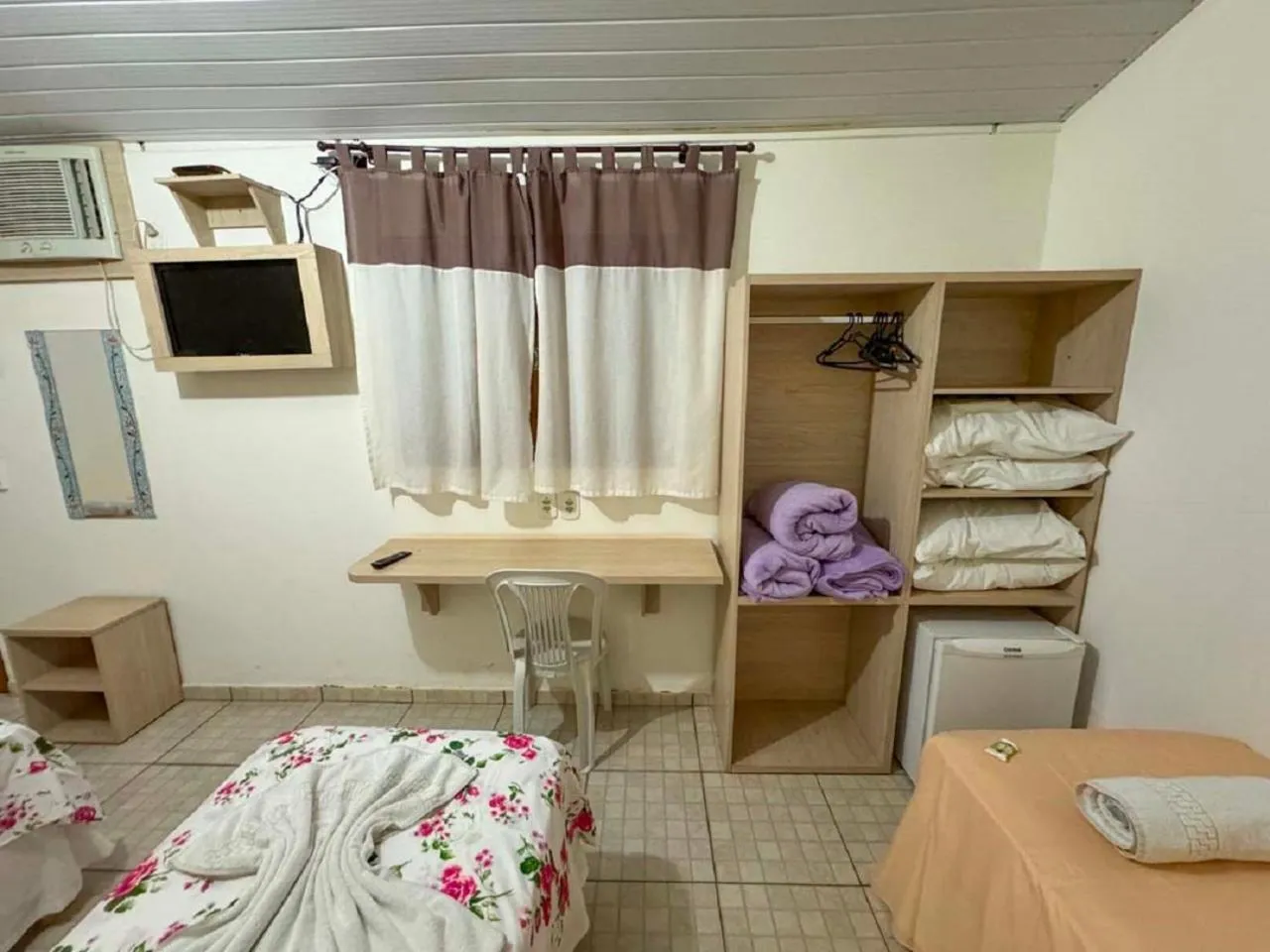 Bedroom, Bed in Pousada Jubaia