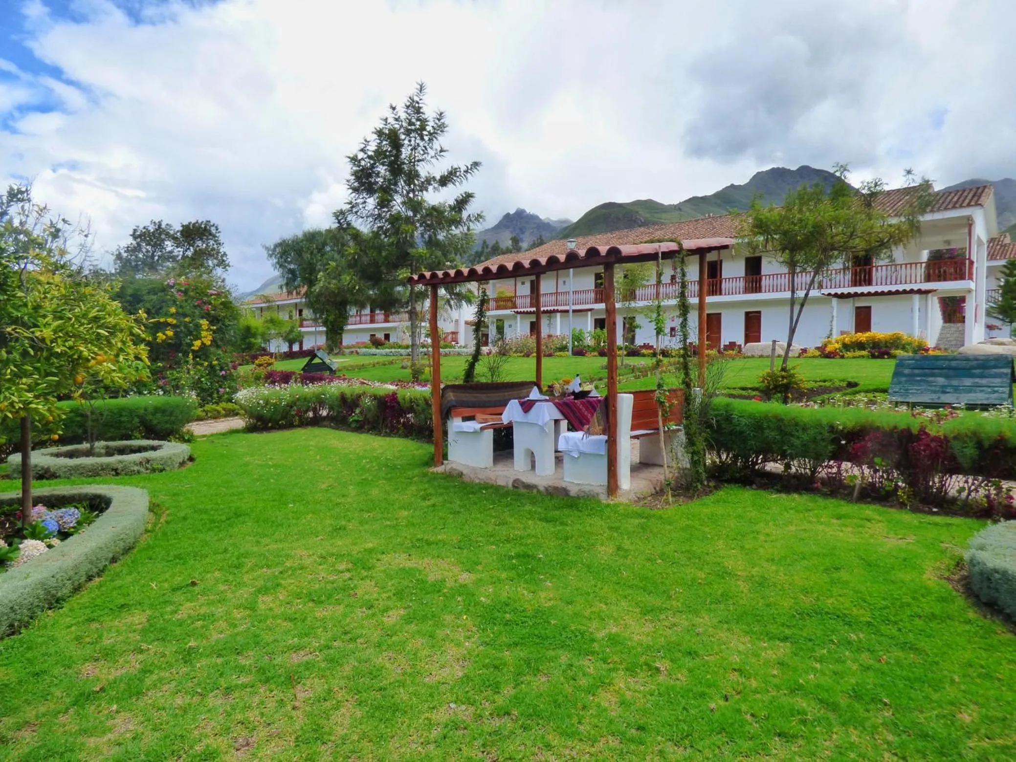 Garden in Hotel Agustos Urubamba