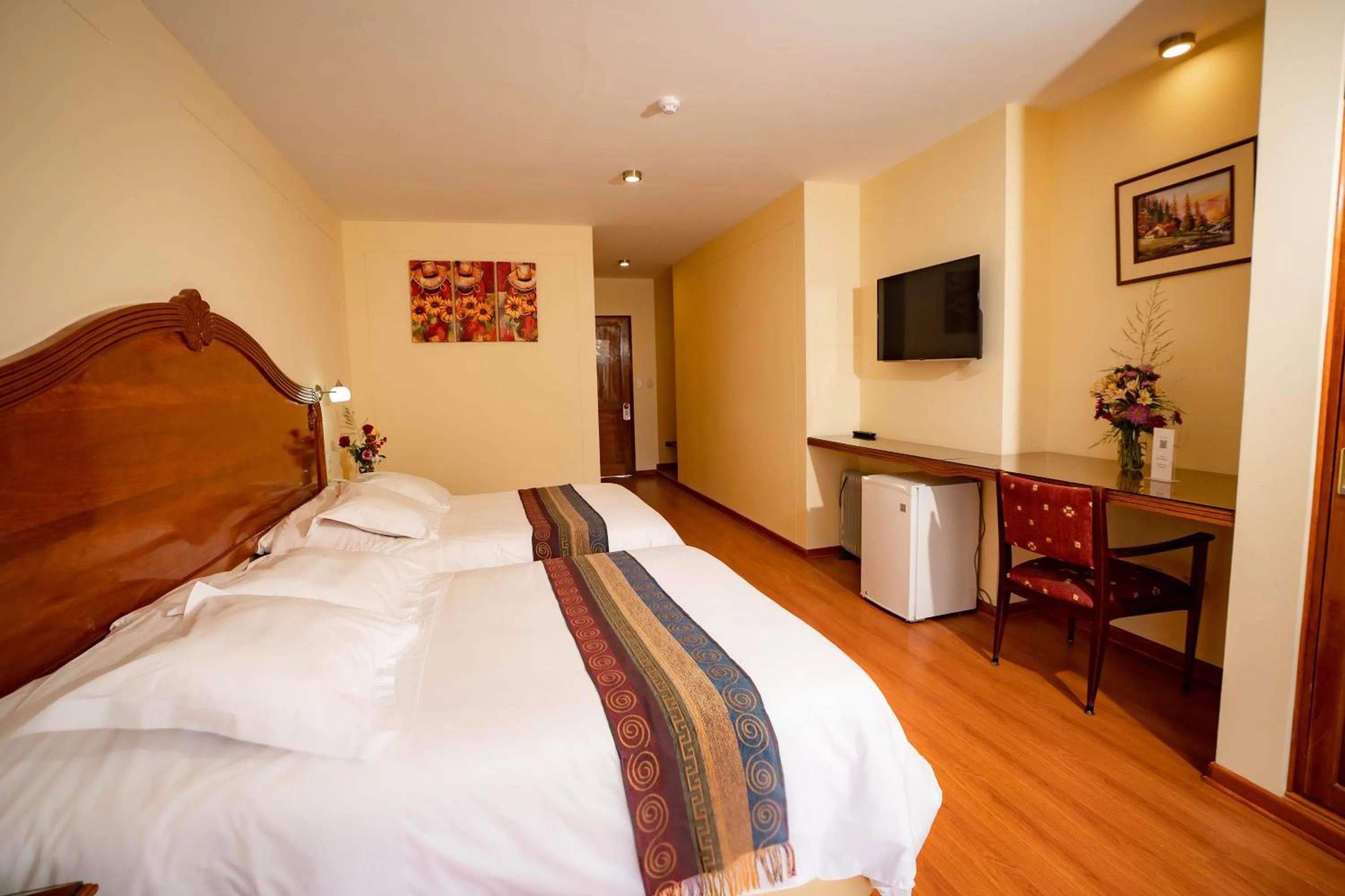 Photo of the whole room, Bed in Hotel Agustos Urubamba