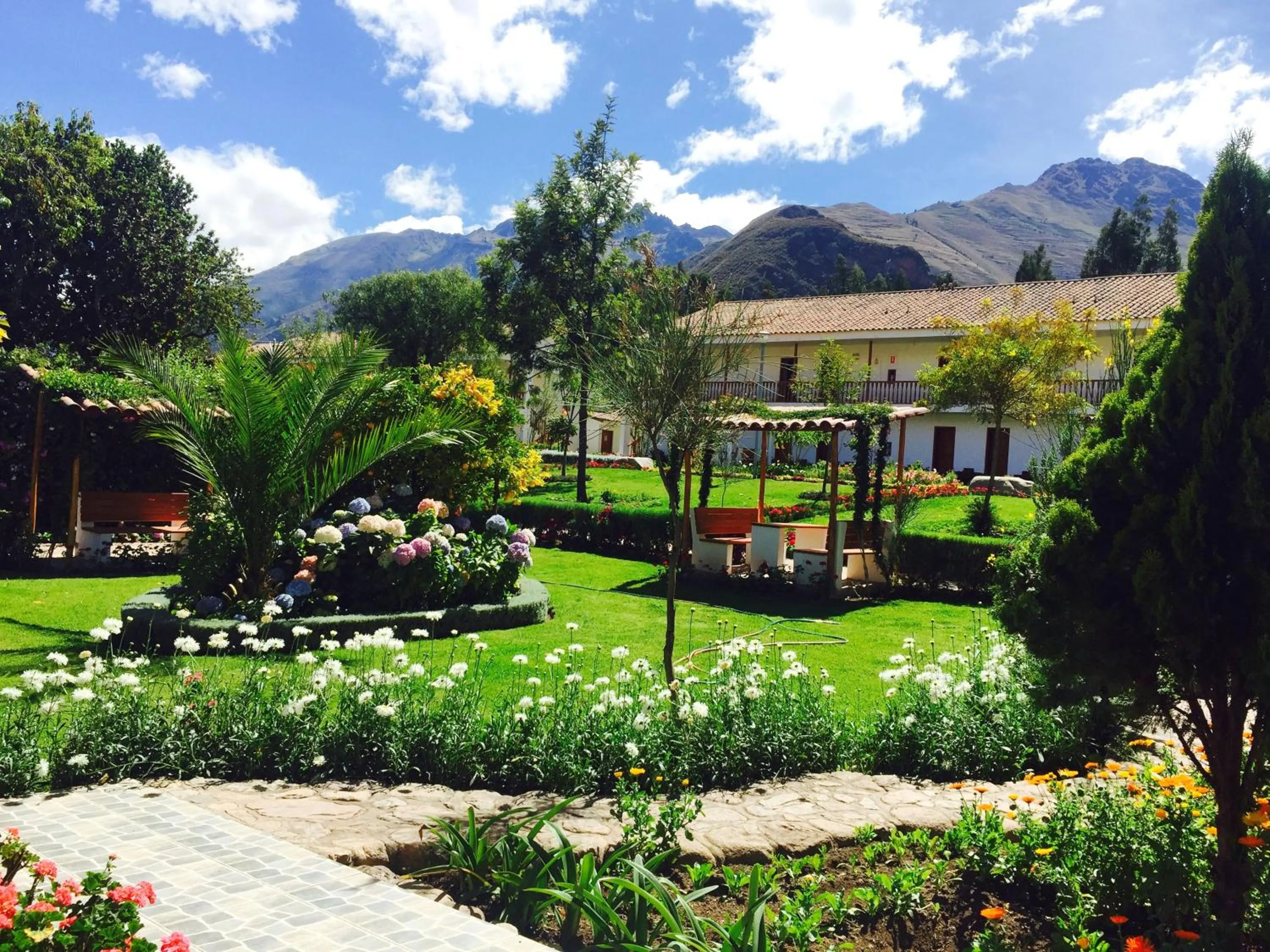 Garden in Hotel Agustos Urubamba