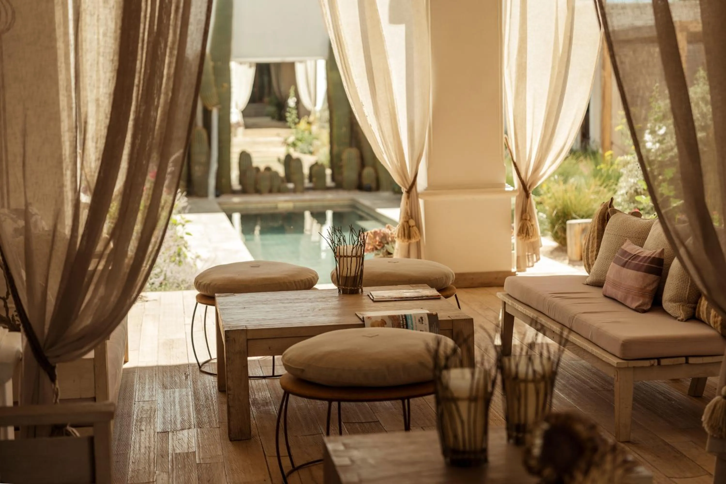 Living room in El Cortijo Hotel Boutique
