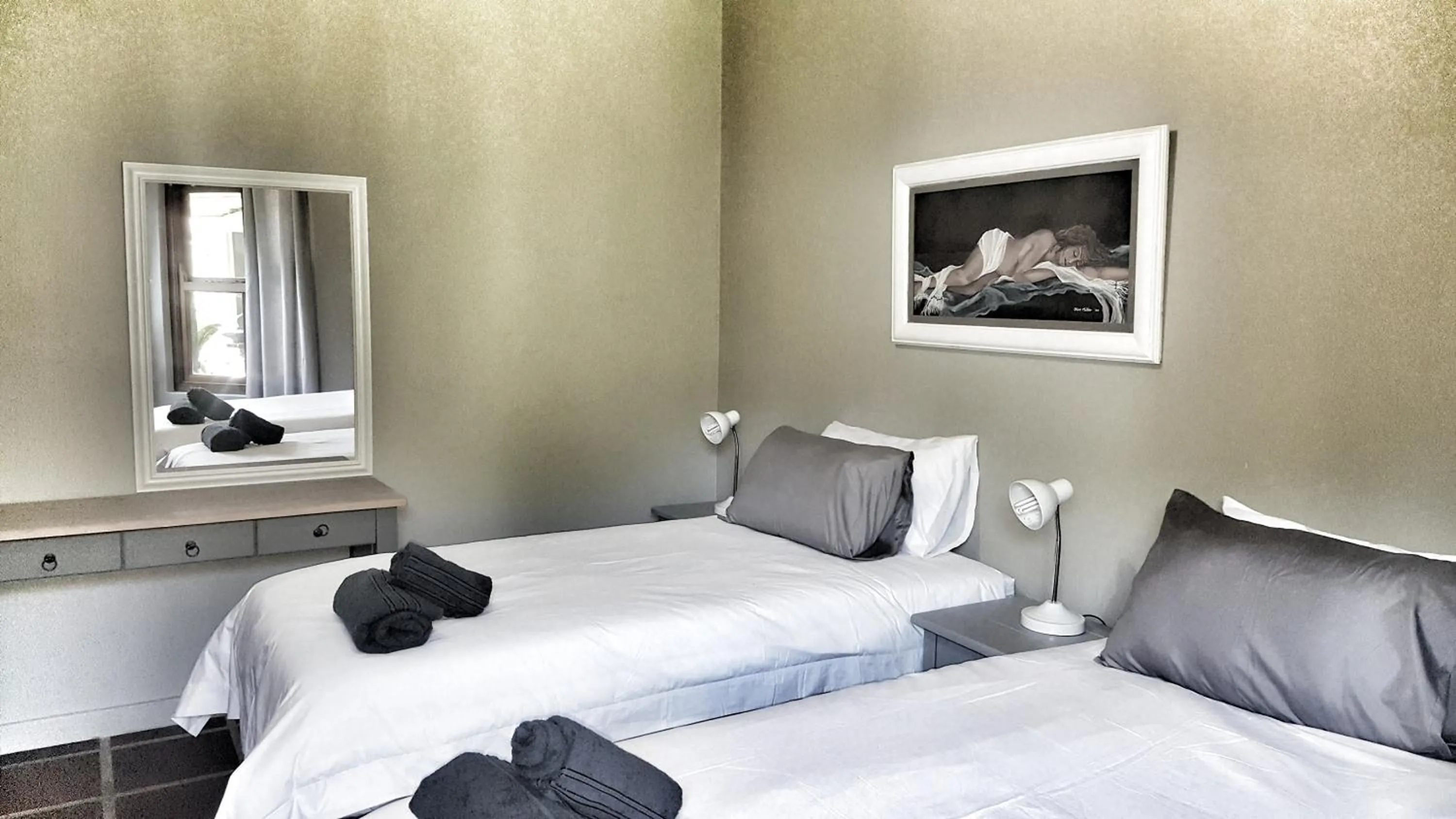 Bed in Surfed Out Plettenberg Bay