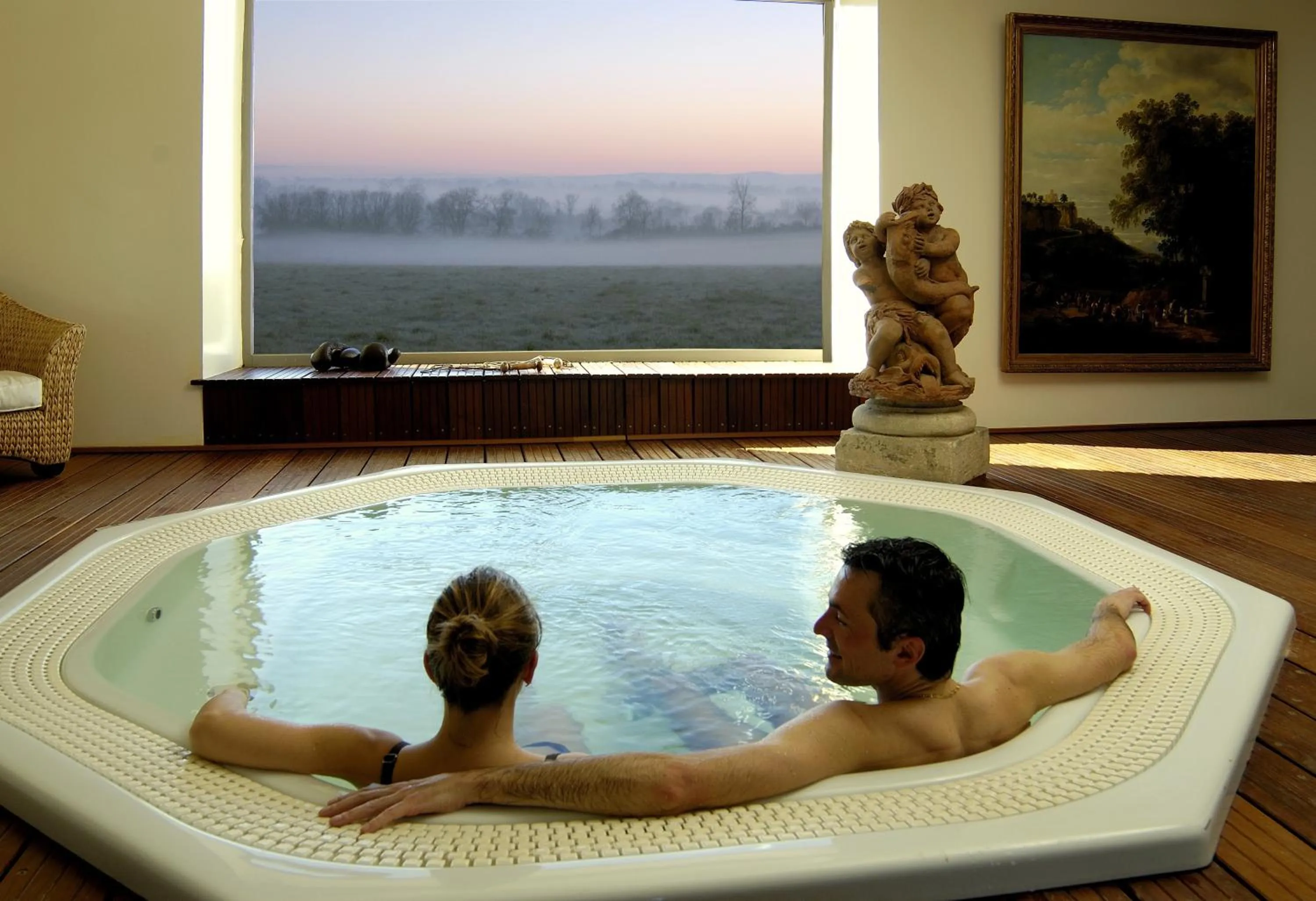 Hot Tub in Château de Labro - Teritoria