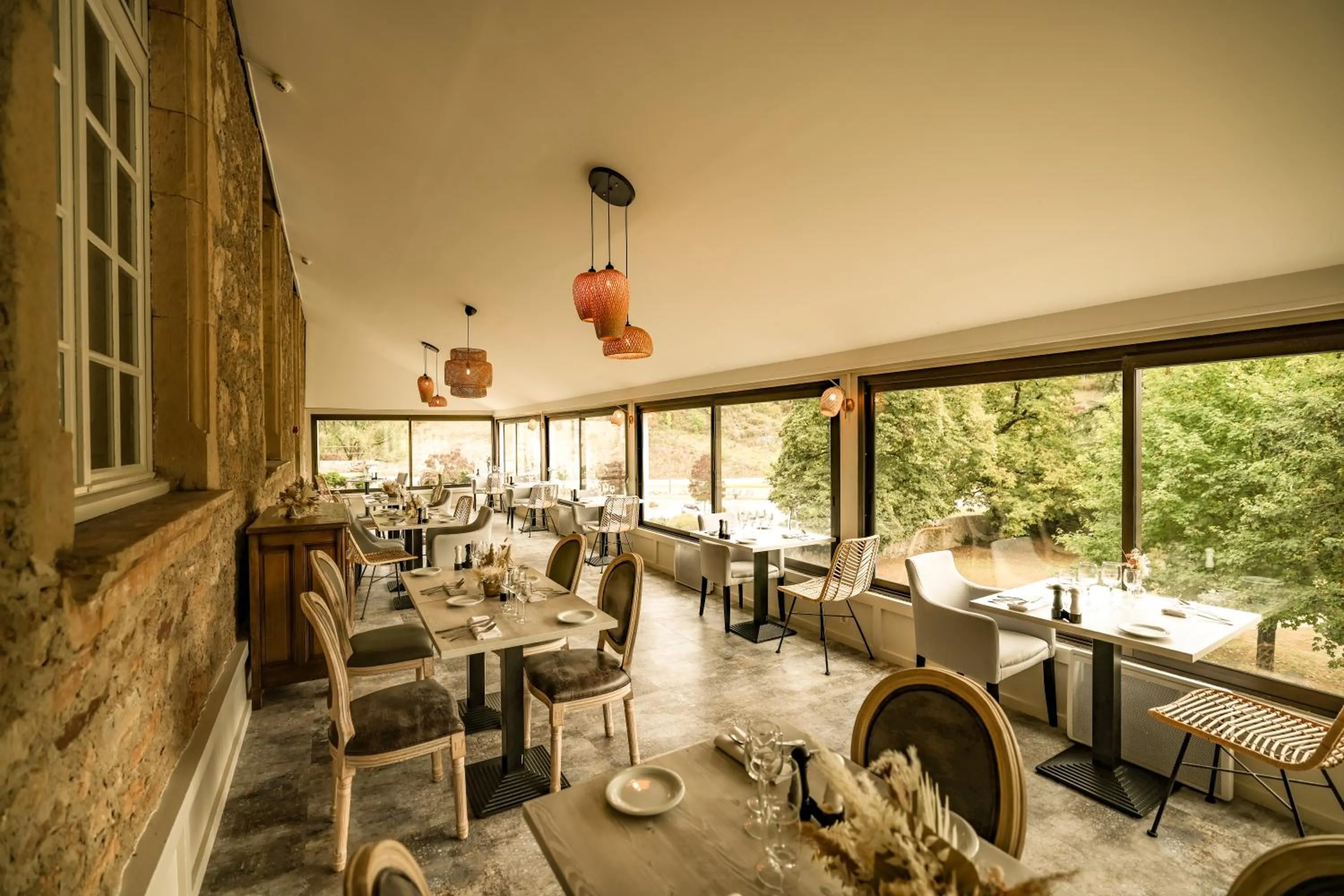 Patio in Château de Fontanges